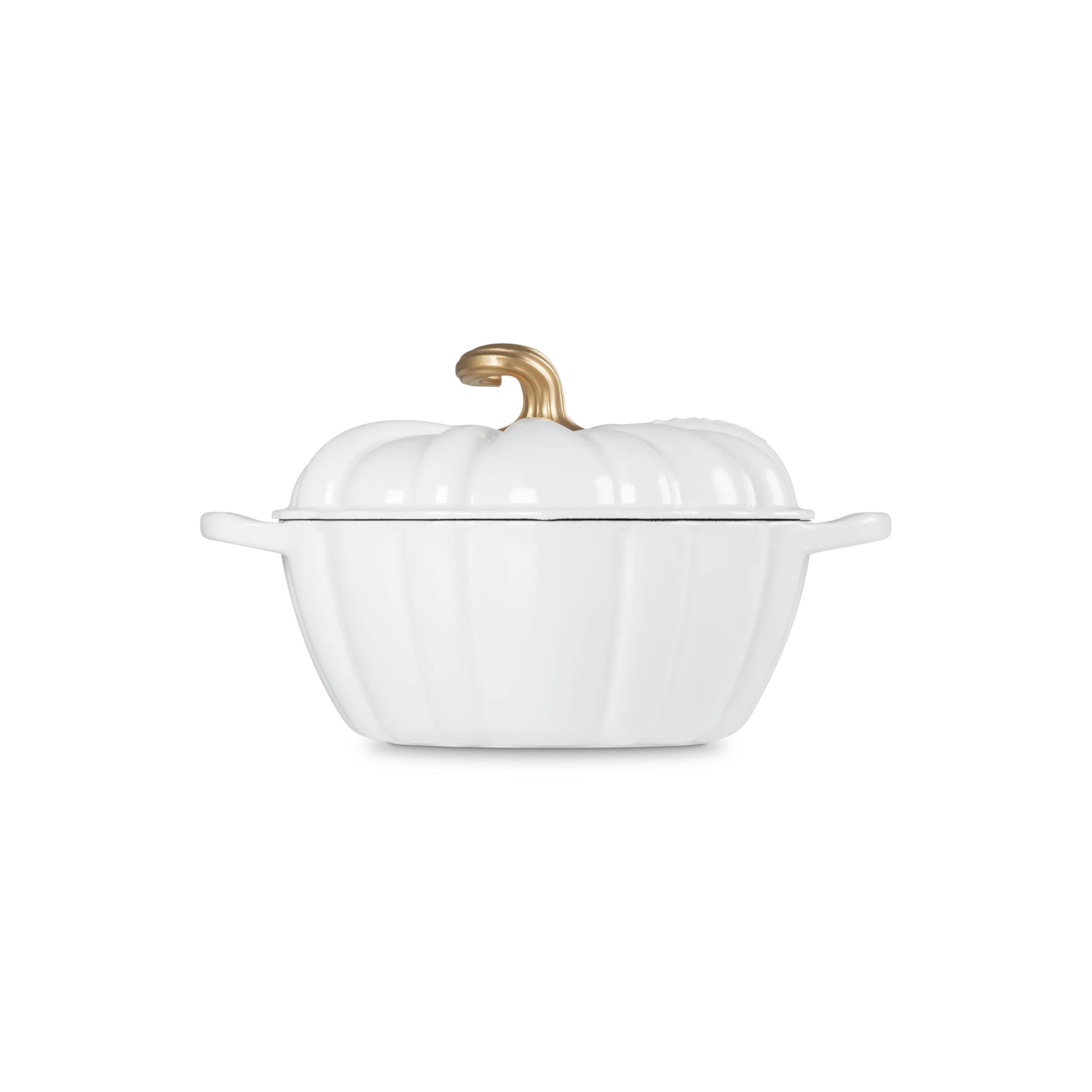 Cocotte Abóbora  ferro fundido Le Creuset Branco-3