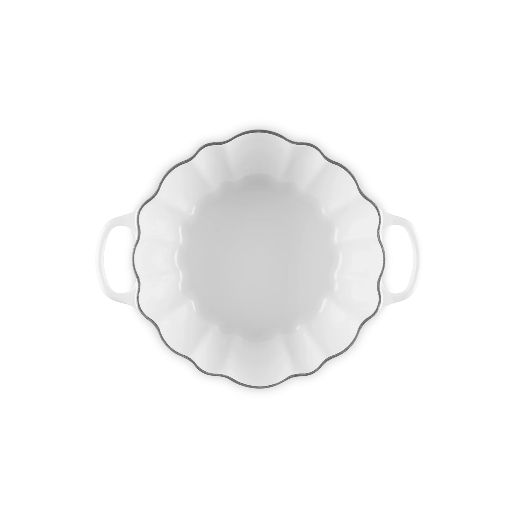 Cocotte Abóbora  ferro fundido Le Creuset Branco-5