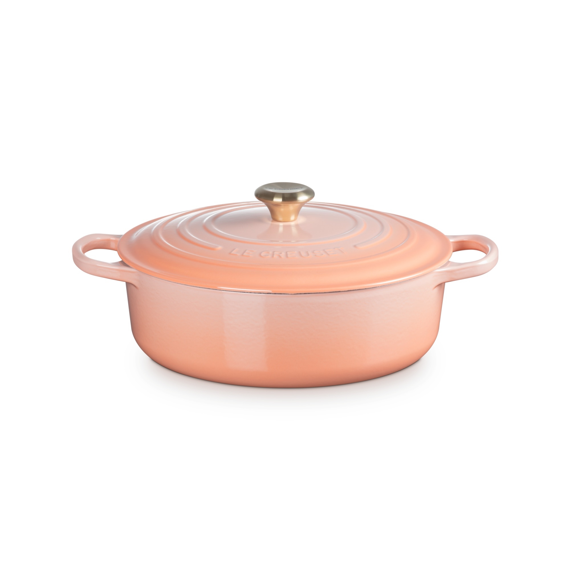 Imagem 0 de Cocotte redonda baixa de ferro fundido Le Creuset