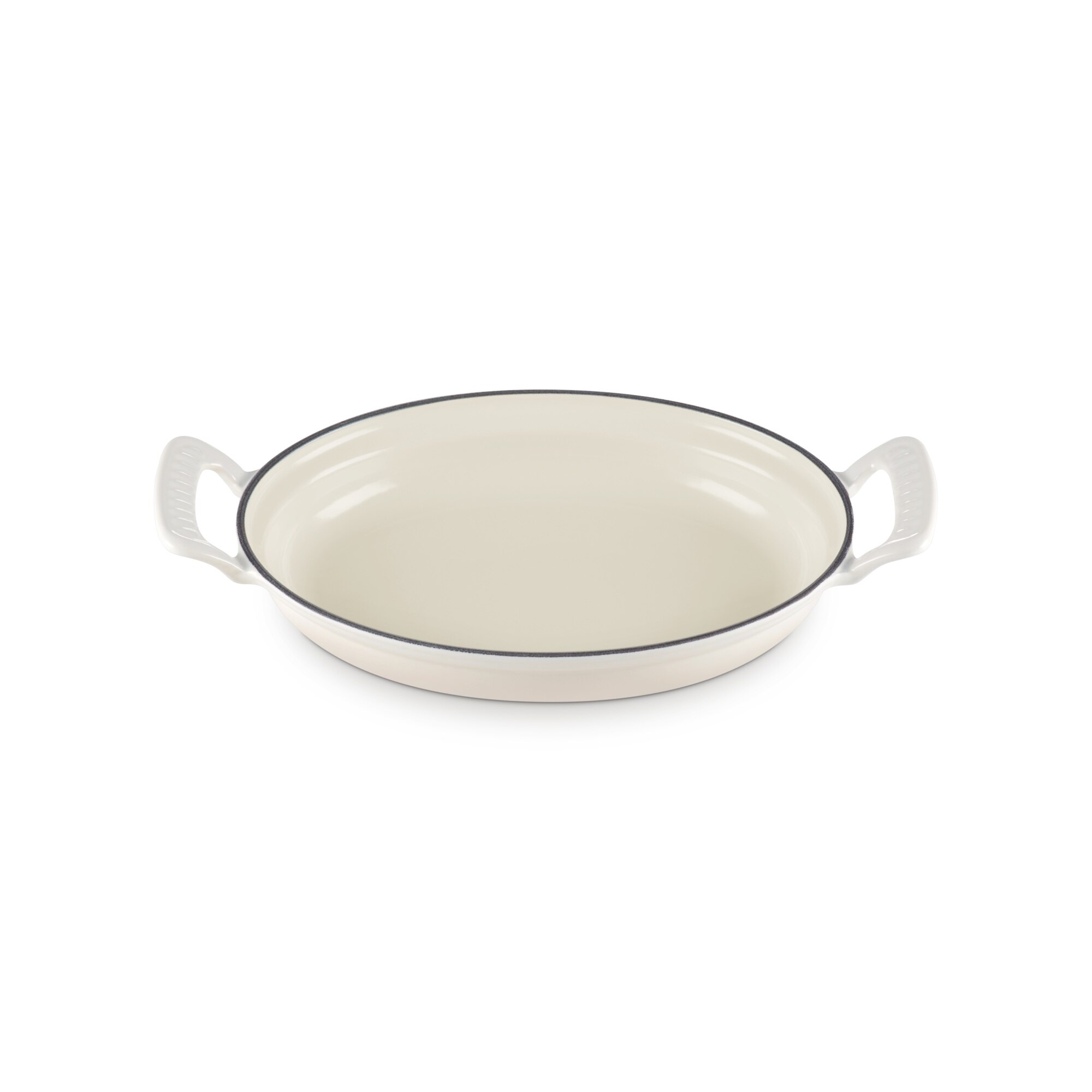 Caçarola Multifunções oval de ferro fundido Le Creuset Merengue-2
