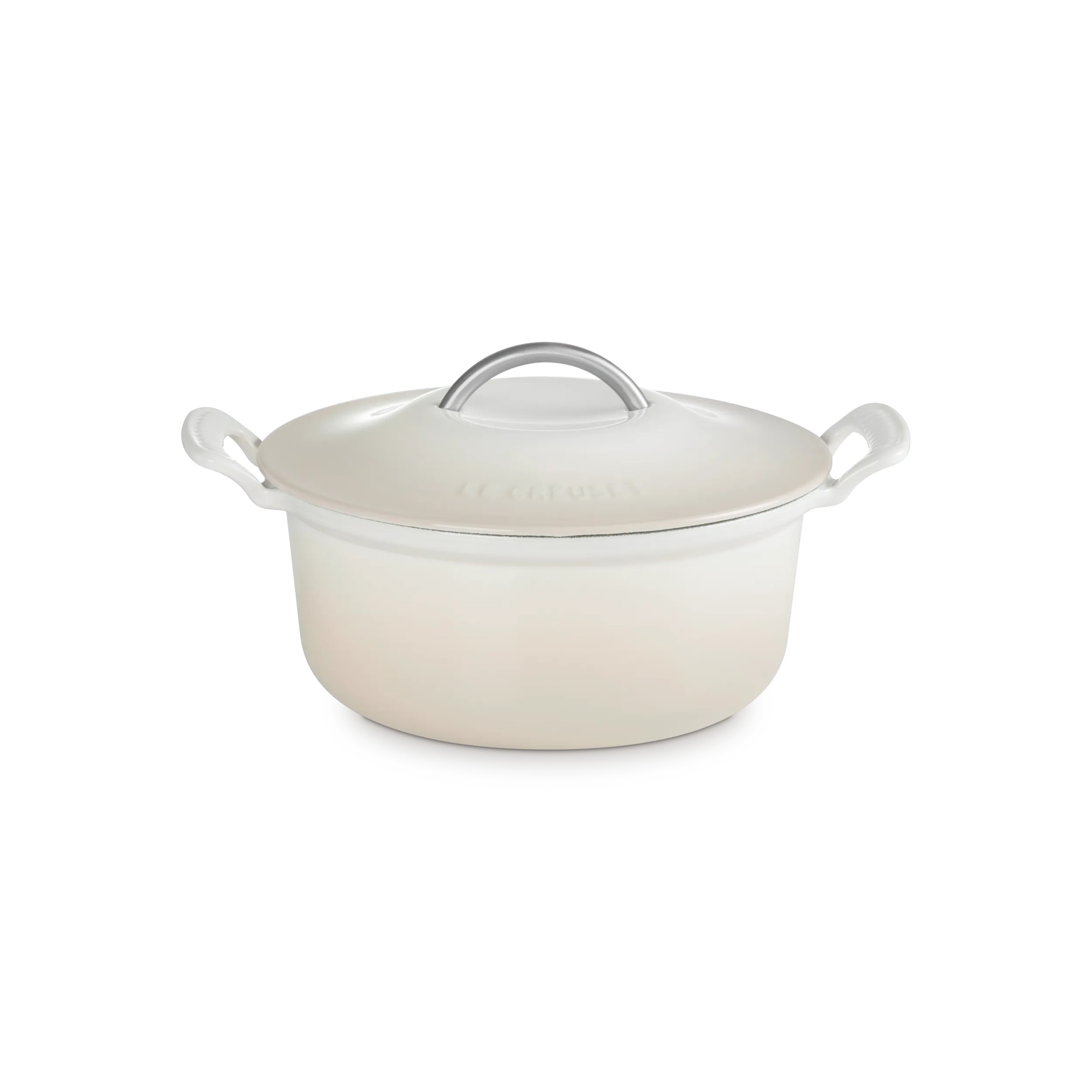 Cocotte redonda de ferro fundido Le Creuset Merengue-1