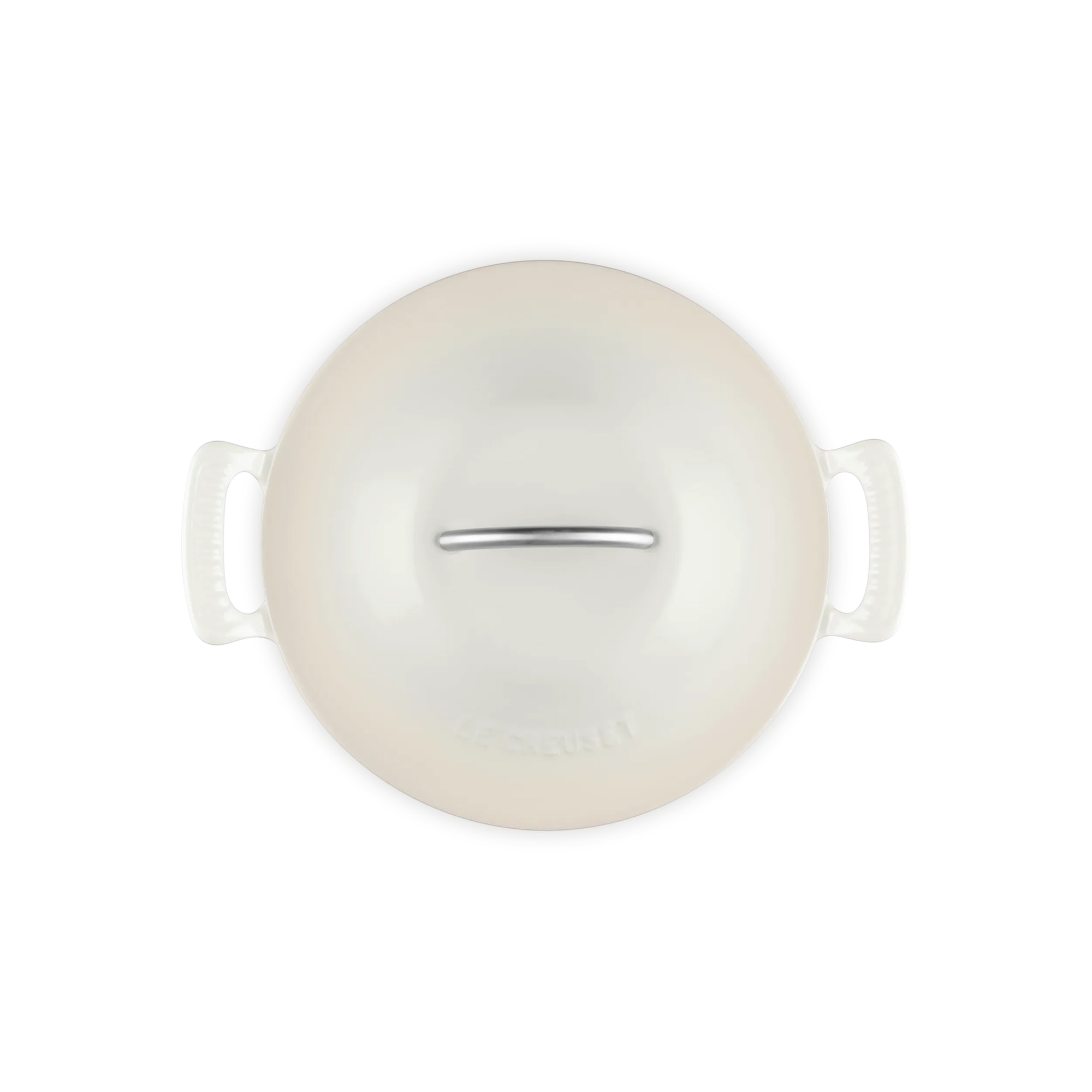 Cocotte redonda de ferro fundido Le Creuset Merengue-3