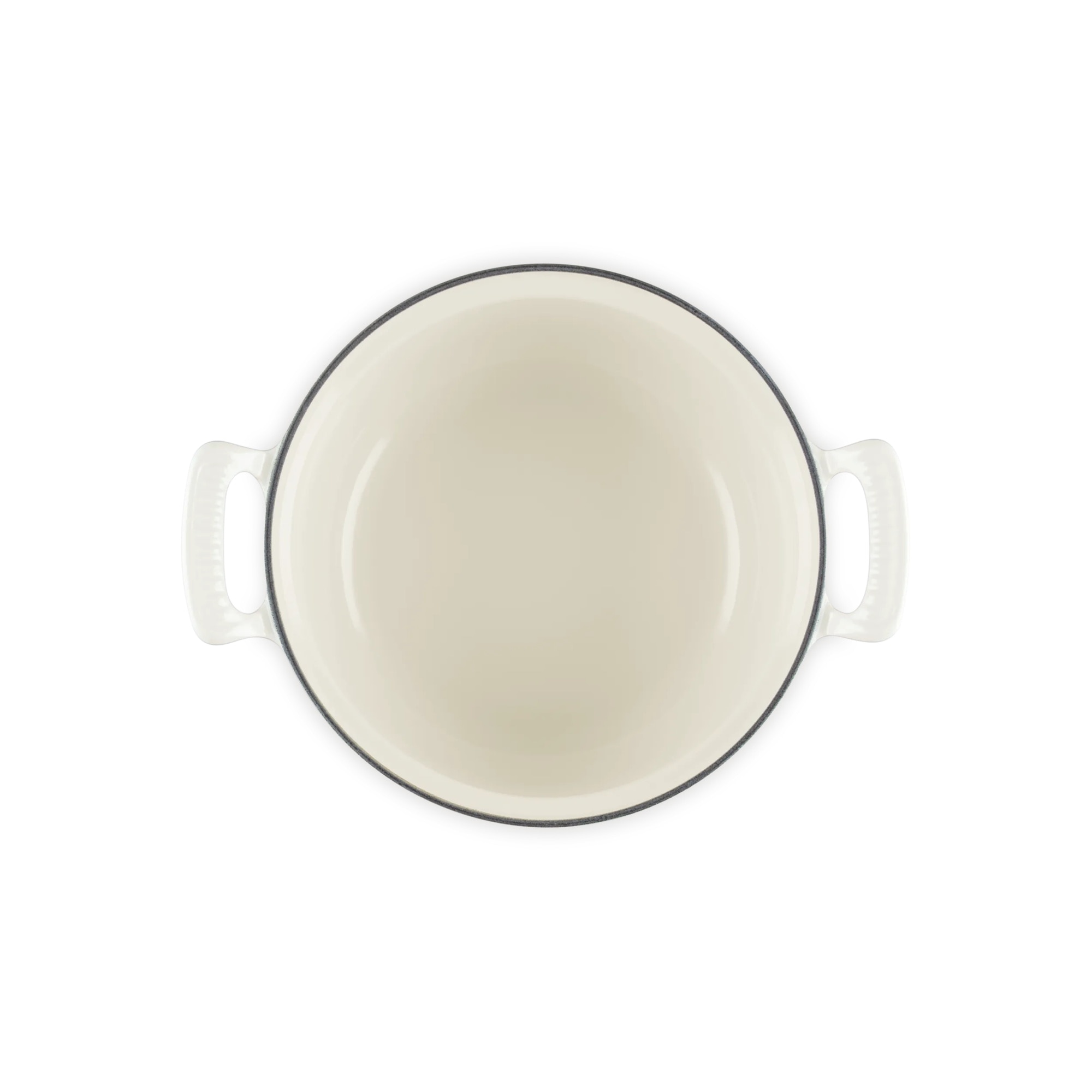 Cocotte redonda de ferro fundido Le Creuset Merengue-4