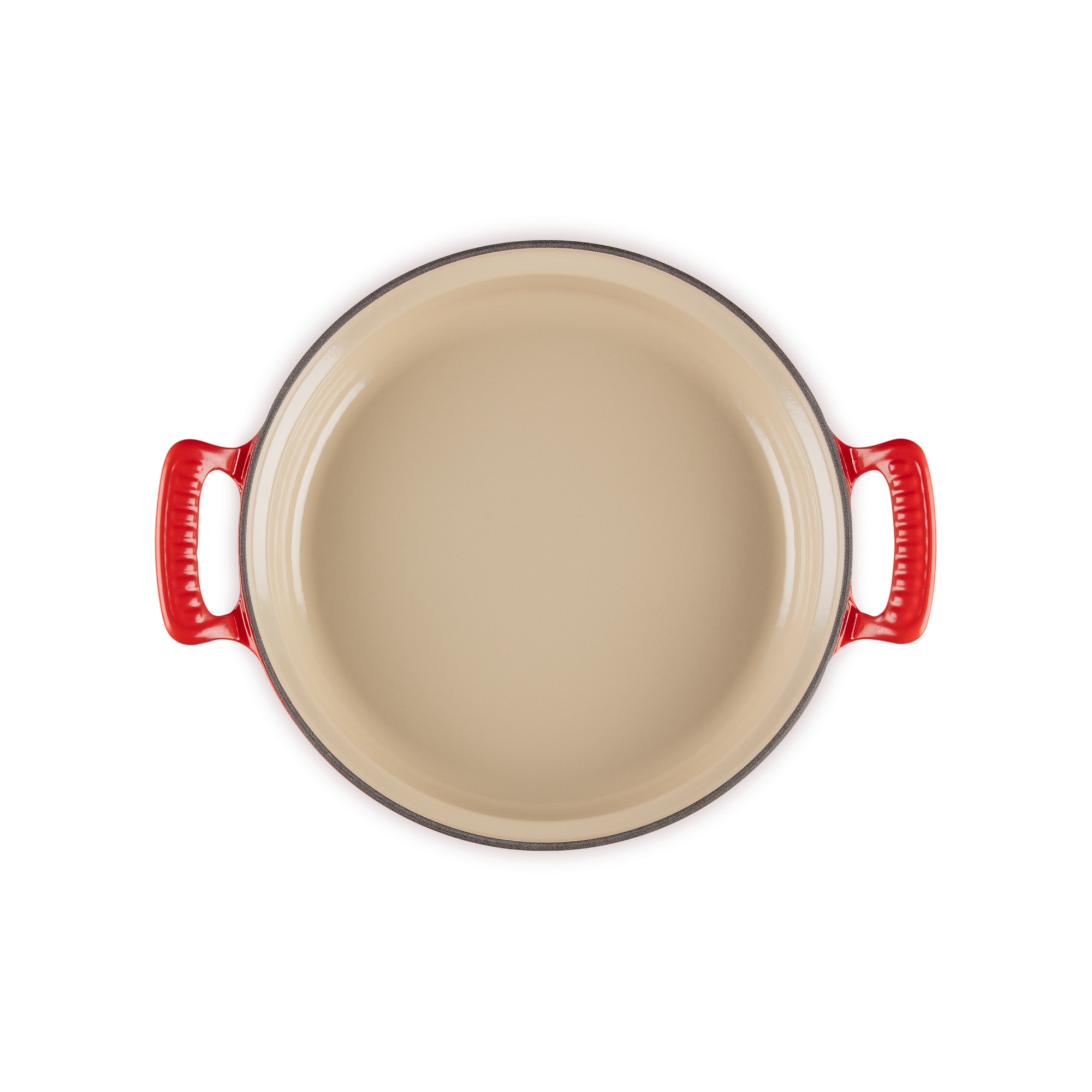 Caçarola baixa Modern Heritage de ferro fundido Le Creuset Cereja-4