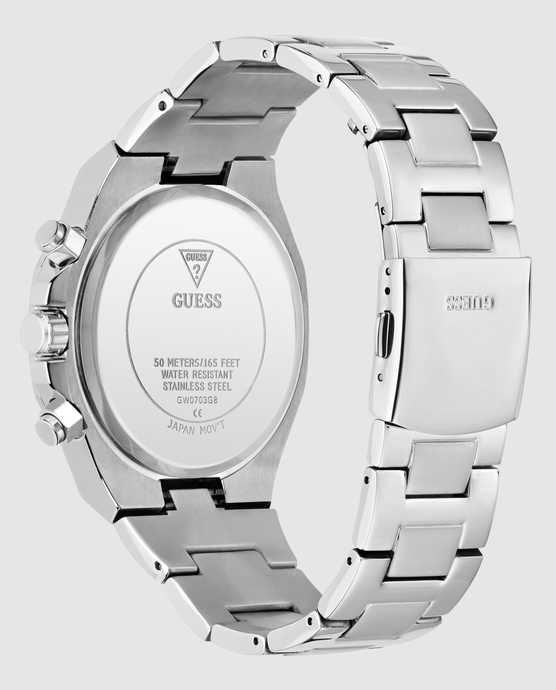 Relógio Equity Gw0703g8 de Aço Prata-3