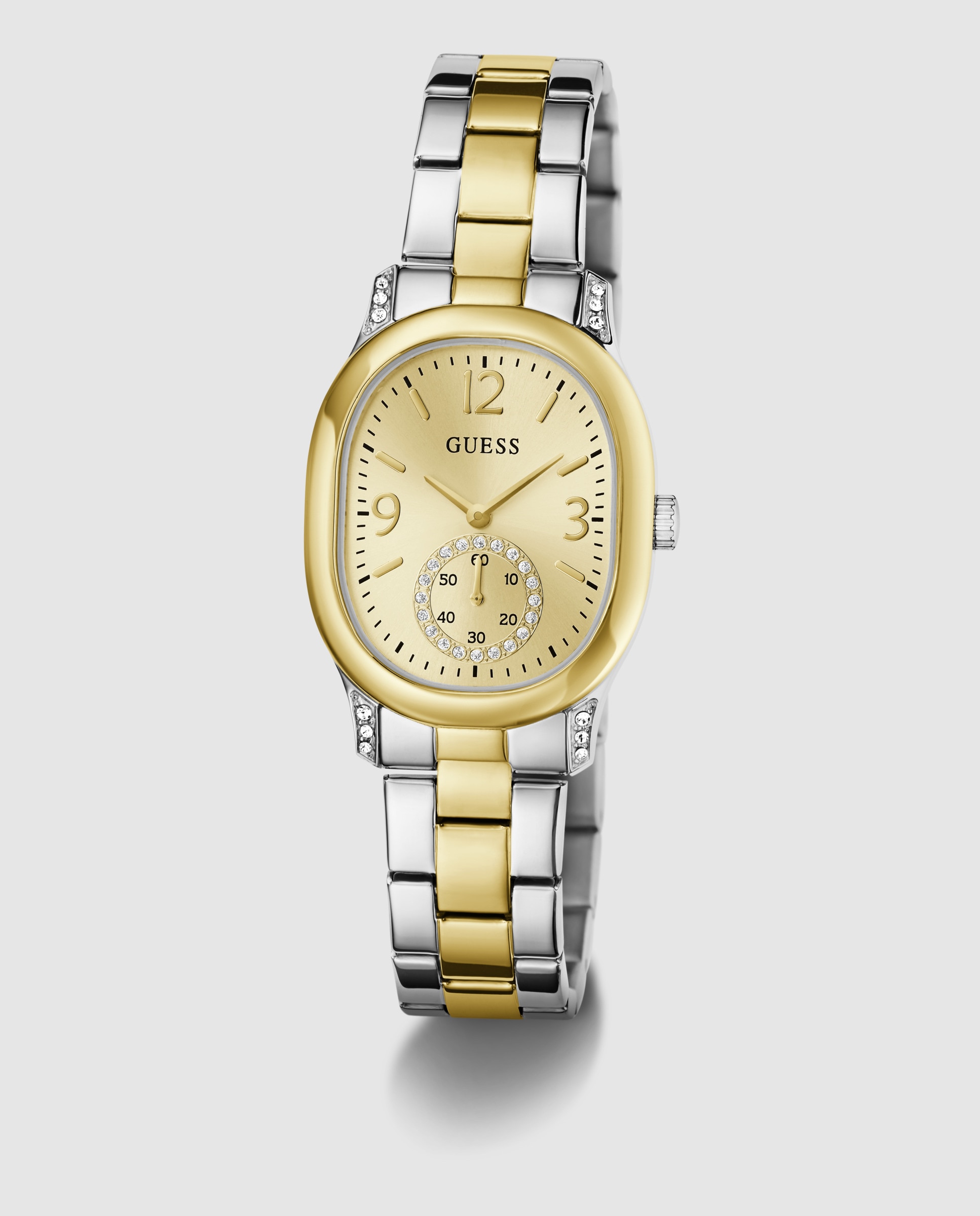 Relógio Eleanor Gw1094l3 de Aço Prata-5