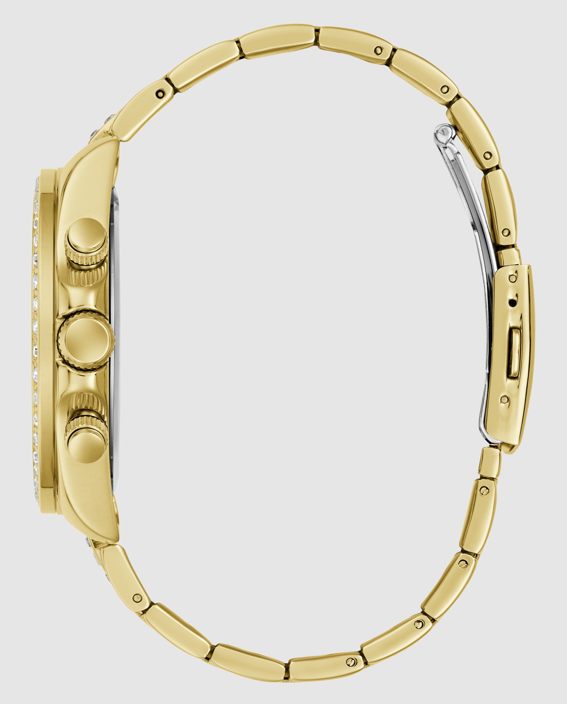 Relógio de Homem Victor Gw1136g2 de Aço Ouro-2