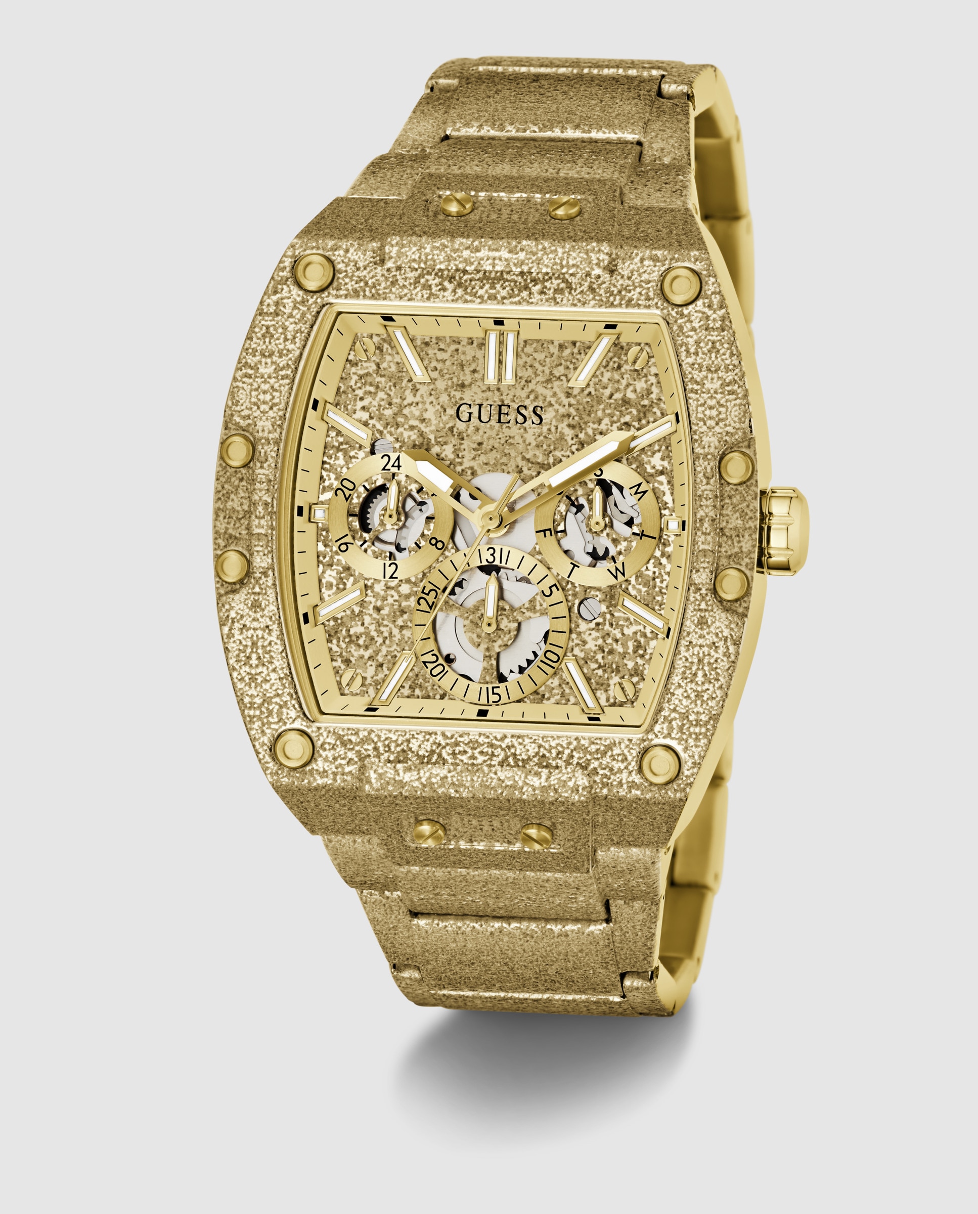 Relógio Phoenix Frost Gw1148g2 de Aço Ouro-5