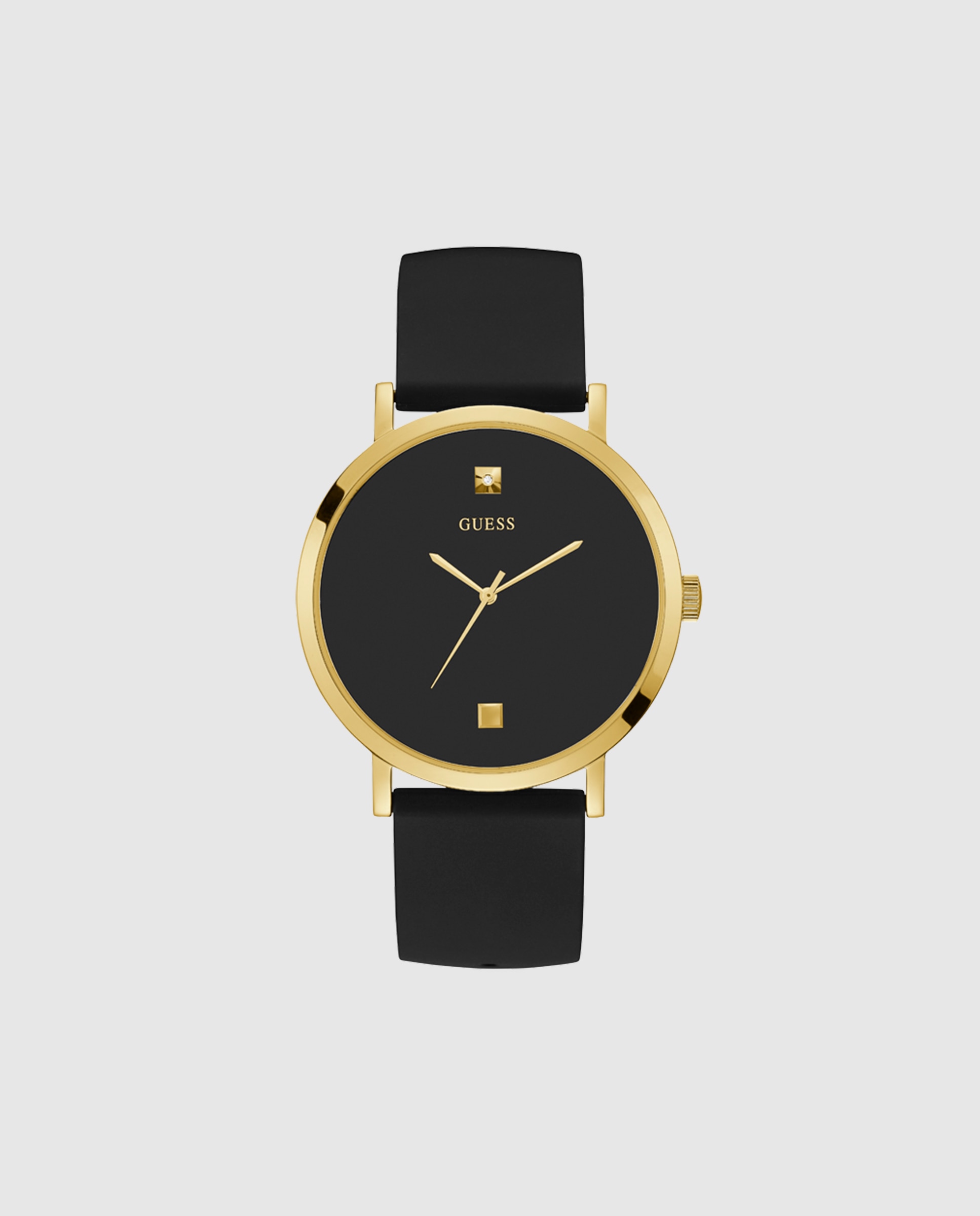 Relógio Supernova W1264g1 de Silicone e Correia em Preto Preto-1