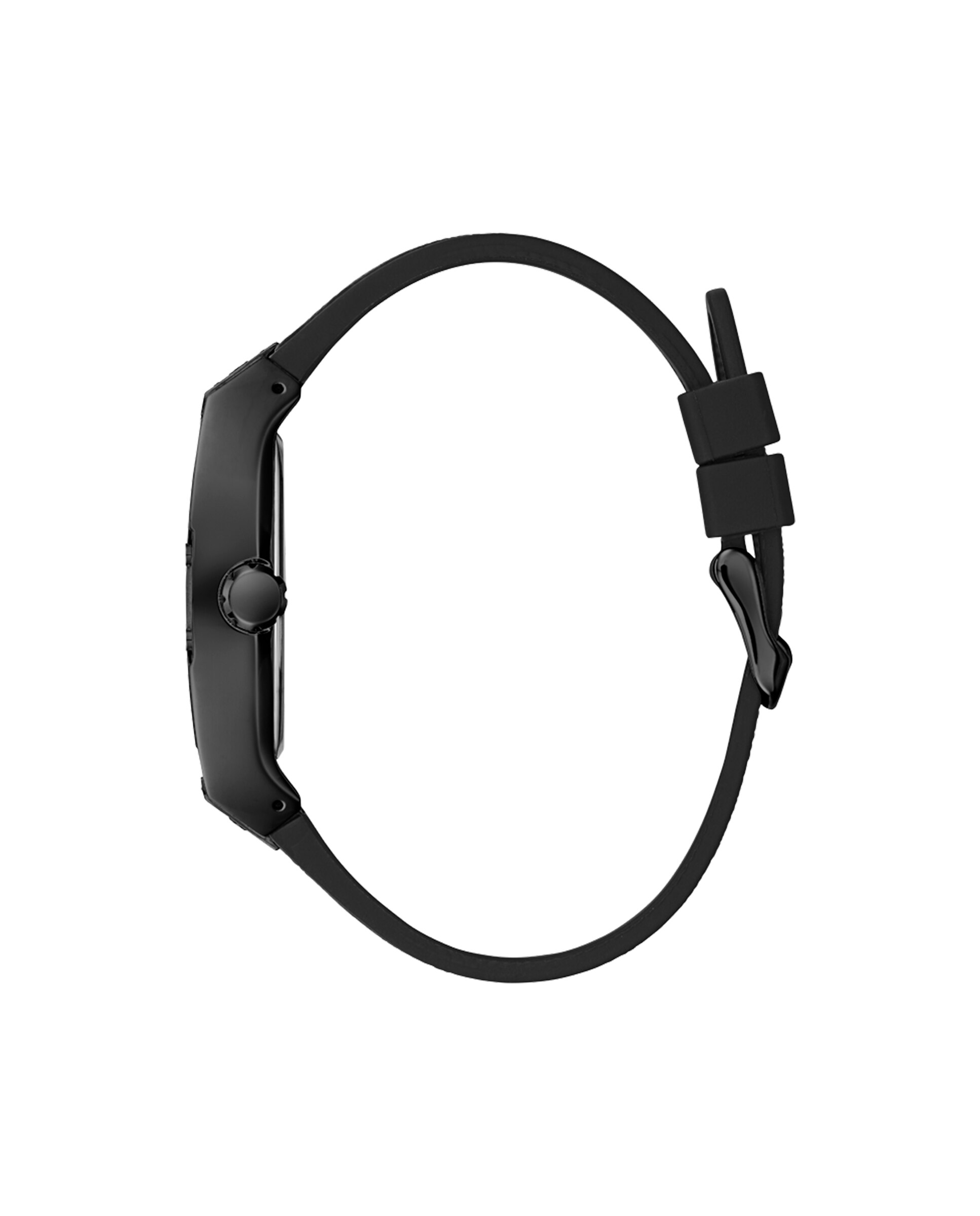 Relógio Phoenix Gw0048g1 de Silicone e Correia em Preto Preto-2