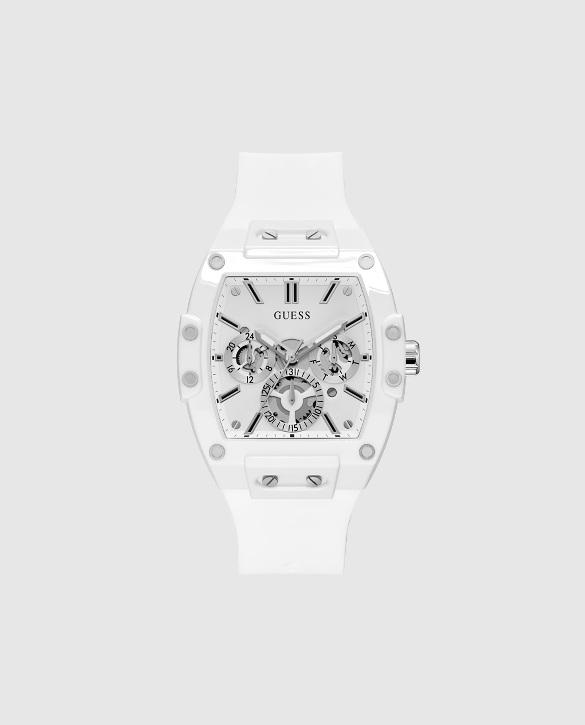 Relógio Phoenix Gw0203g2 de Silicone e Bracelete Branca Branco-1