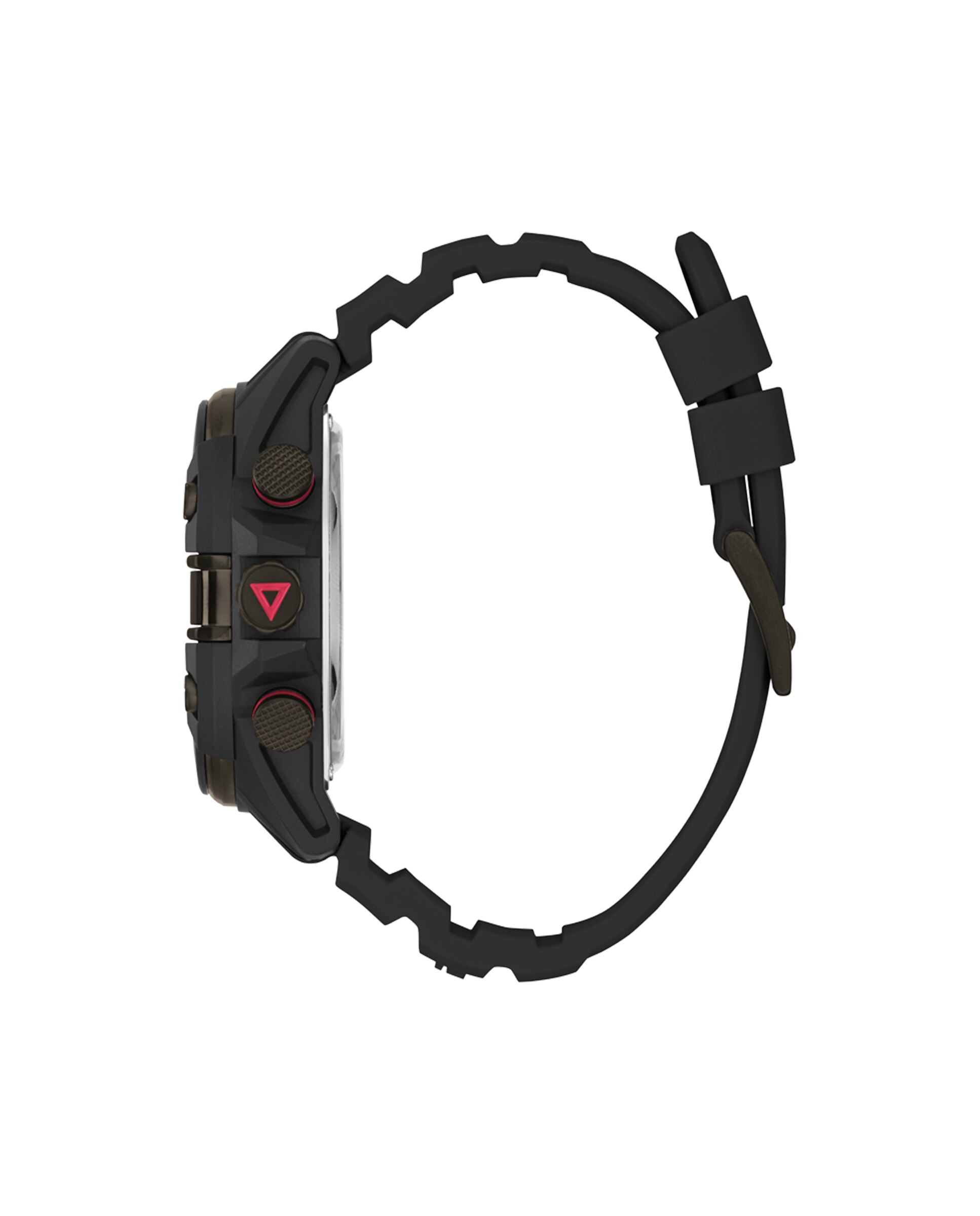 Relógio G Force Gw0269g3 de Silicone e Bracelete em Preto Preto-2