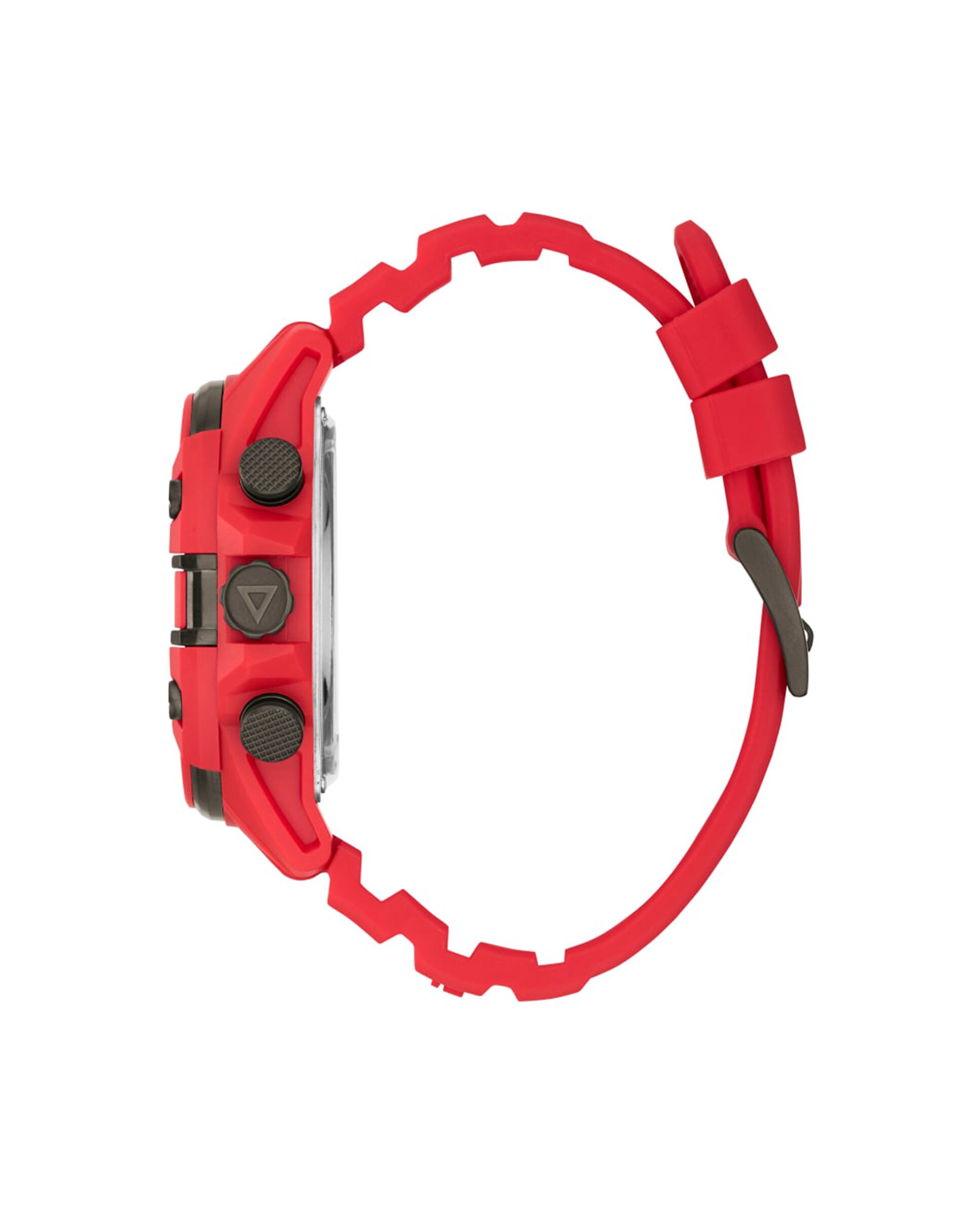 Relógio G Force Gw0269g5 de Silicone e Bracelete Vermelha Vermelho-2