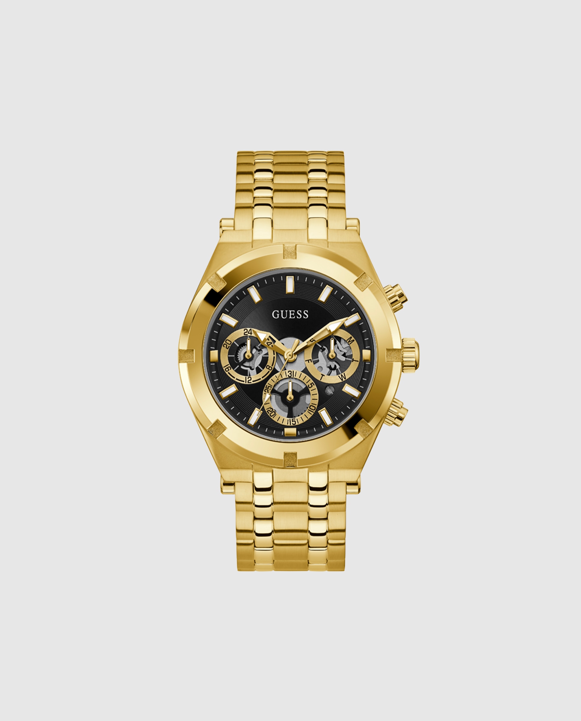Relógio Continental Gw0260g2 de Aço e Bracelete Dourada Ouro-1