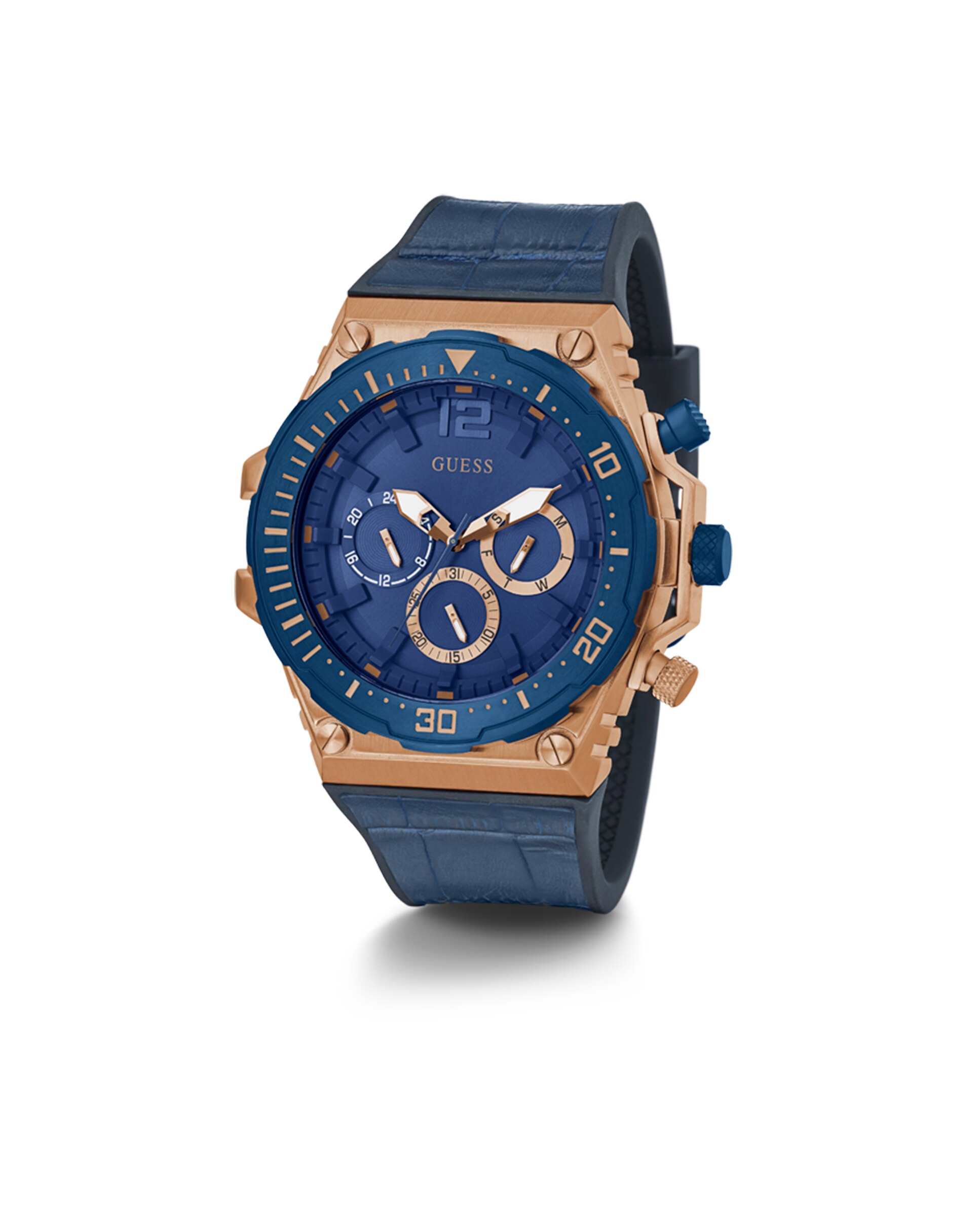 Relógio Venture Gw0326g1 de Silicone e Bracelete Azul Azul-5
