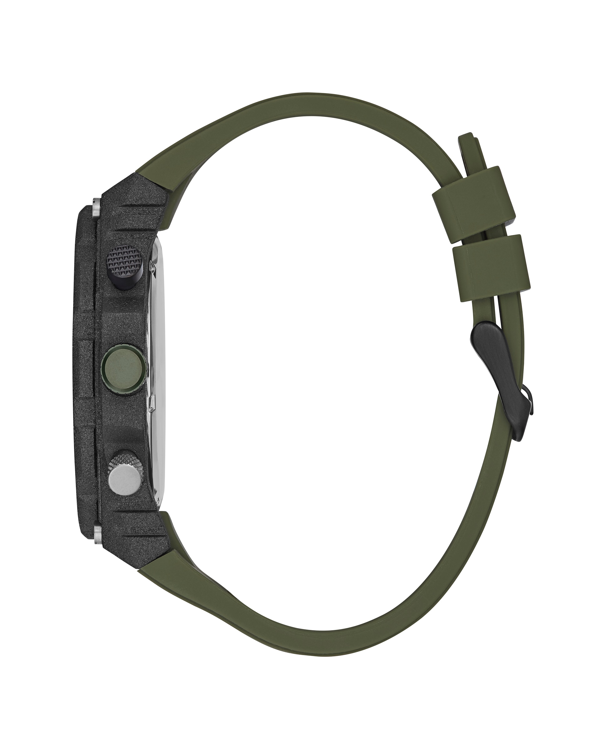 Relógio Exposure Gw0325g2 de Silicone e Correia Verde Verde-2
