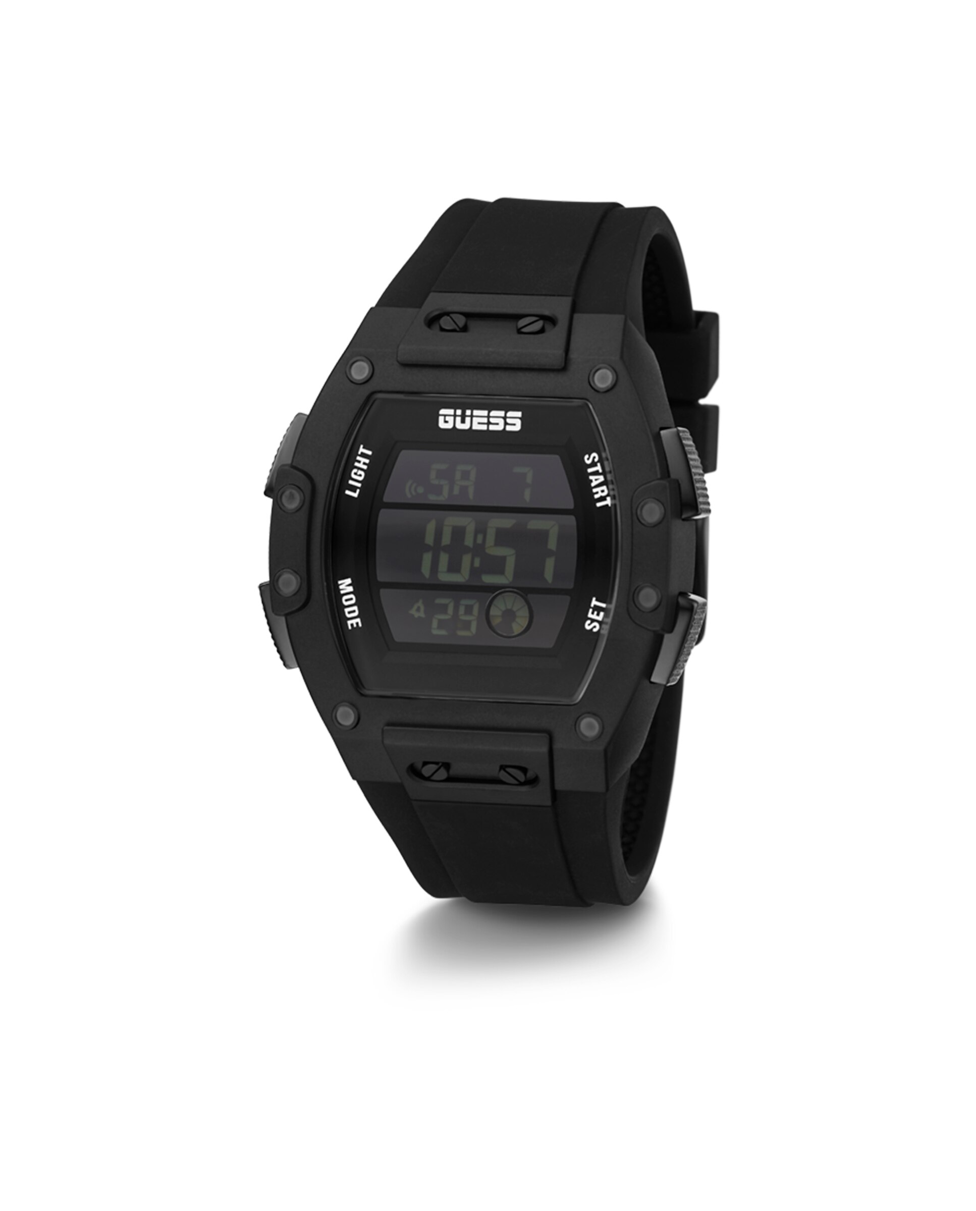 Relógio Phoenix Gw0340g4 de Silicone e Bracelete em Preto Preto-5