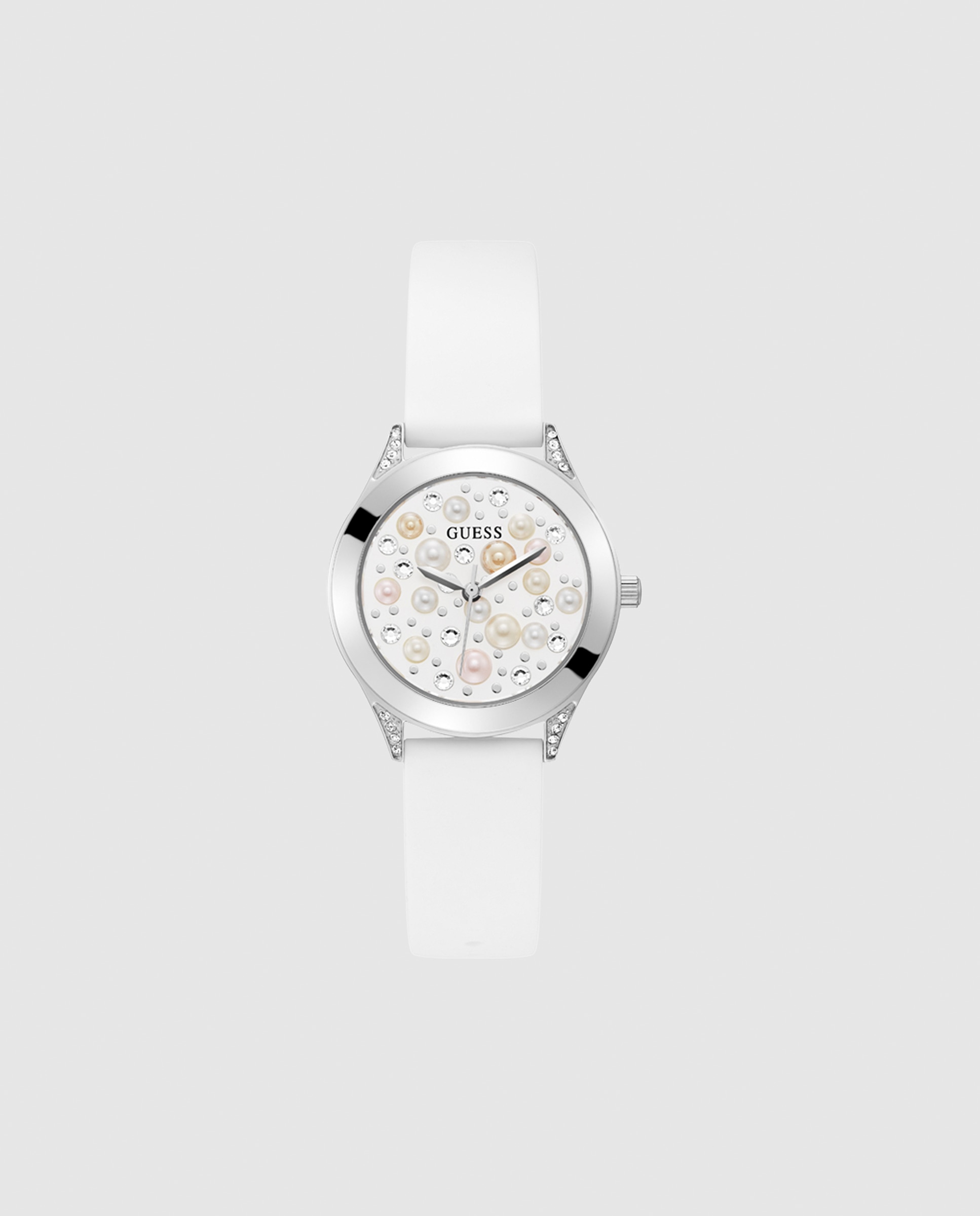 Relógio Pearl GW0381L1 de Silicone e Bracelete Branca Branco-1