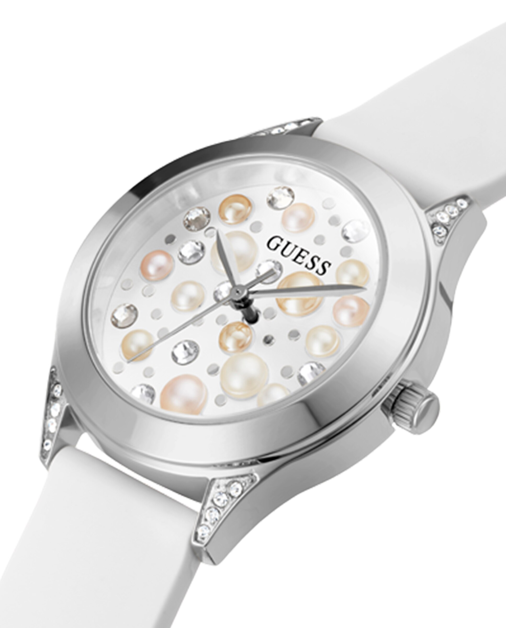 Relógio Pearl GW0381L1 de Silicone e Bracelete Branca Branco-4