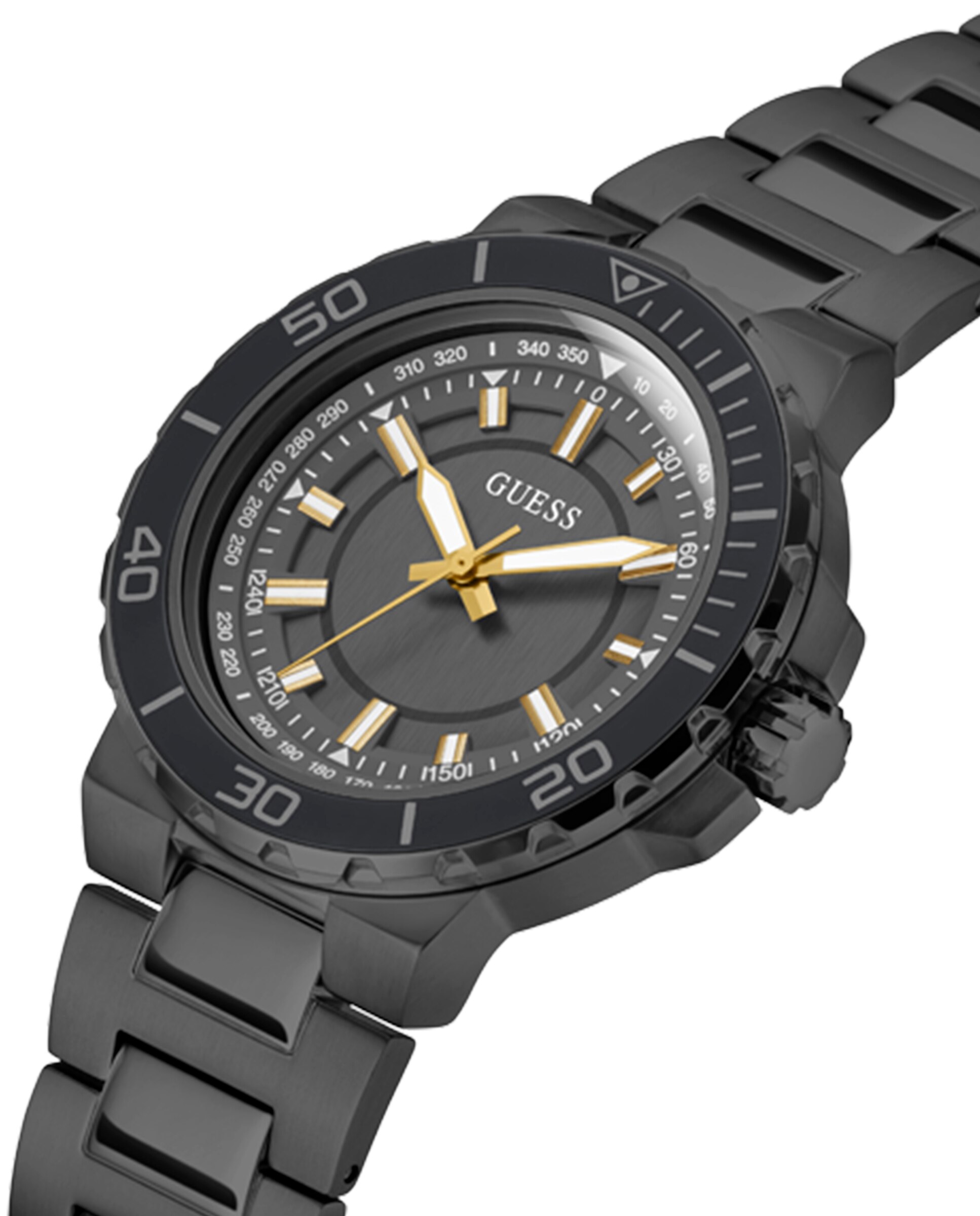 Relógio Track Gw0426g3 de Aço e Bracelete Preta Preto-4