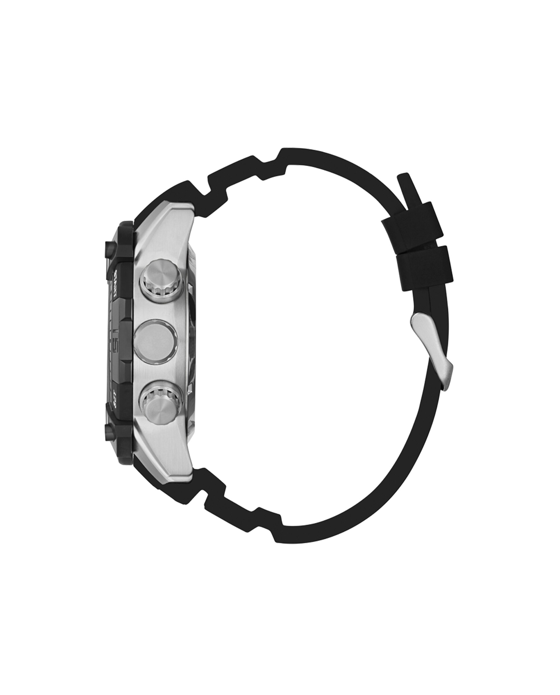Relógio Slate Gw0421g1 de Silicone e Bracelete em Preto Preto-2