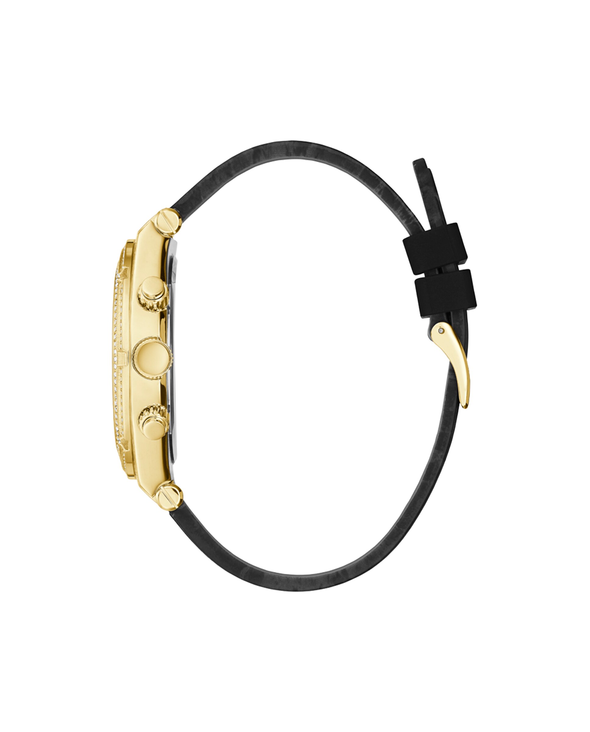 Relógio Continental Gw0418g2 de Silicone e Bracelete em Preto Preto-2