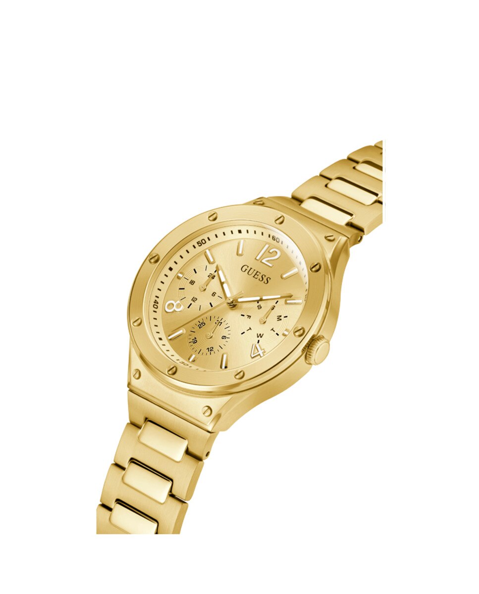 Relógio Scope Gw0454g2 de Aço e Correia Dourada Ouro-4
