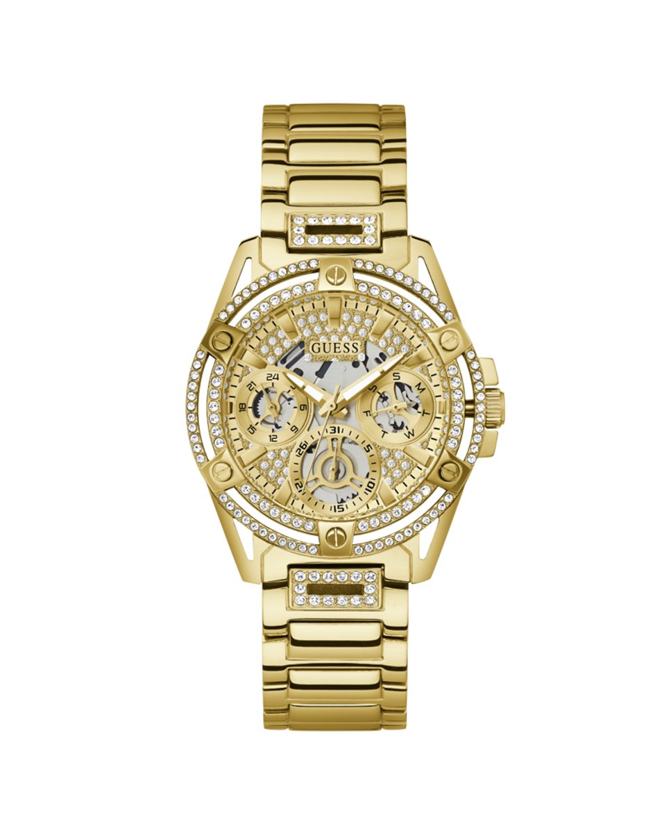 Relógio Queen Gw0464l2 de Aço e Bracelete Dourada Ouro-1