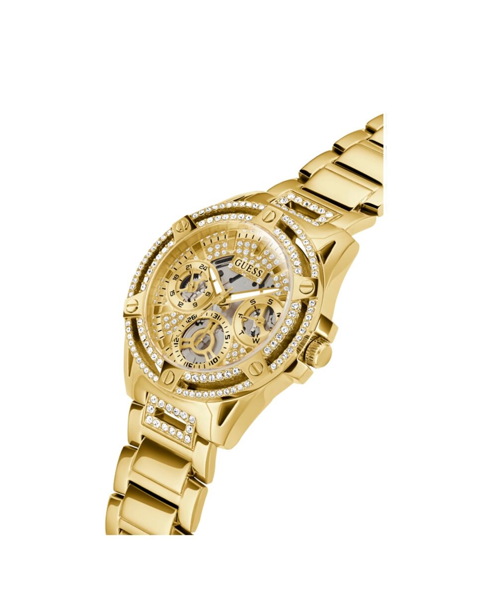 Relógio Queen Gw0464l2 de Aço e Bracelete Dourada Ouro-4