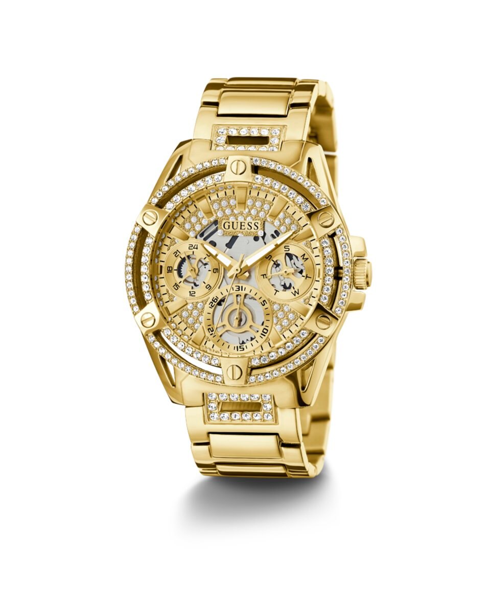 Relógio Queen Gw0464l2 de Aço e Bracelete Dourada Ouro-5