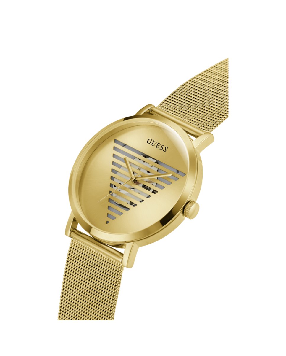 Relógio Idol Gw0502g1 de Aço e Bracelete Dourada Ouro-4