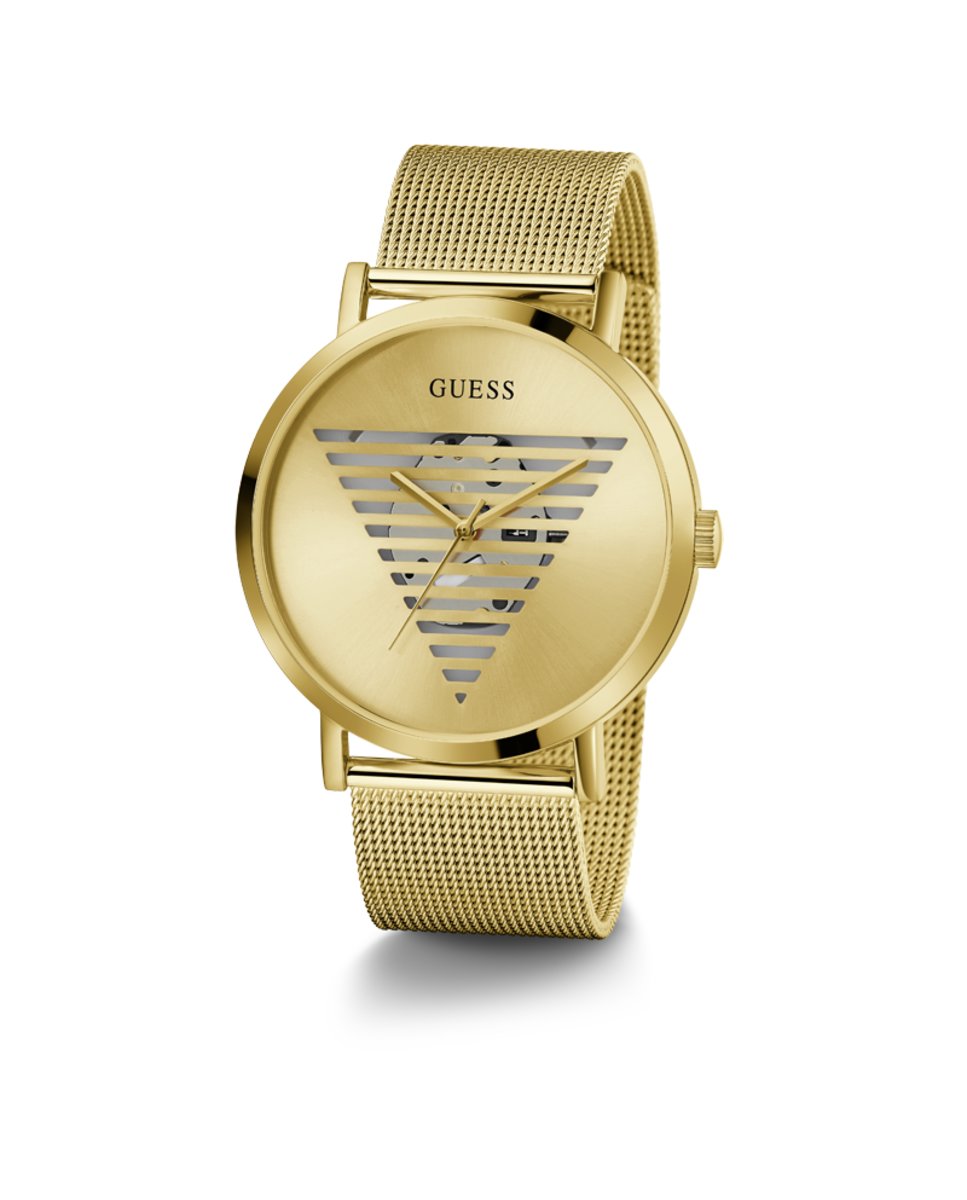 Relógio Idol Gw0502g1 de Aço e Bracelete Dourada Ouro-5