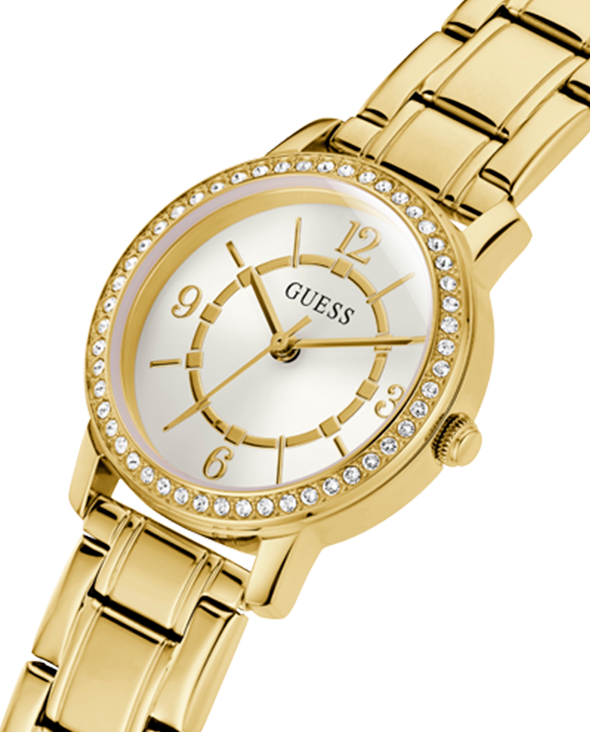 Relógio Melody Gw0468l2 de Aço e Bracelete em Dourado Ouro-4