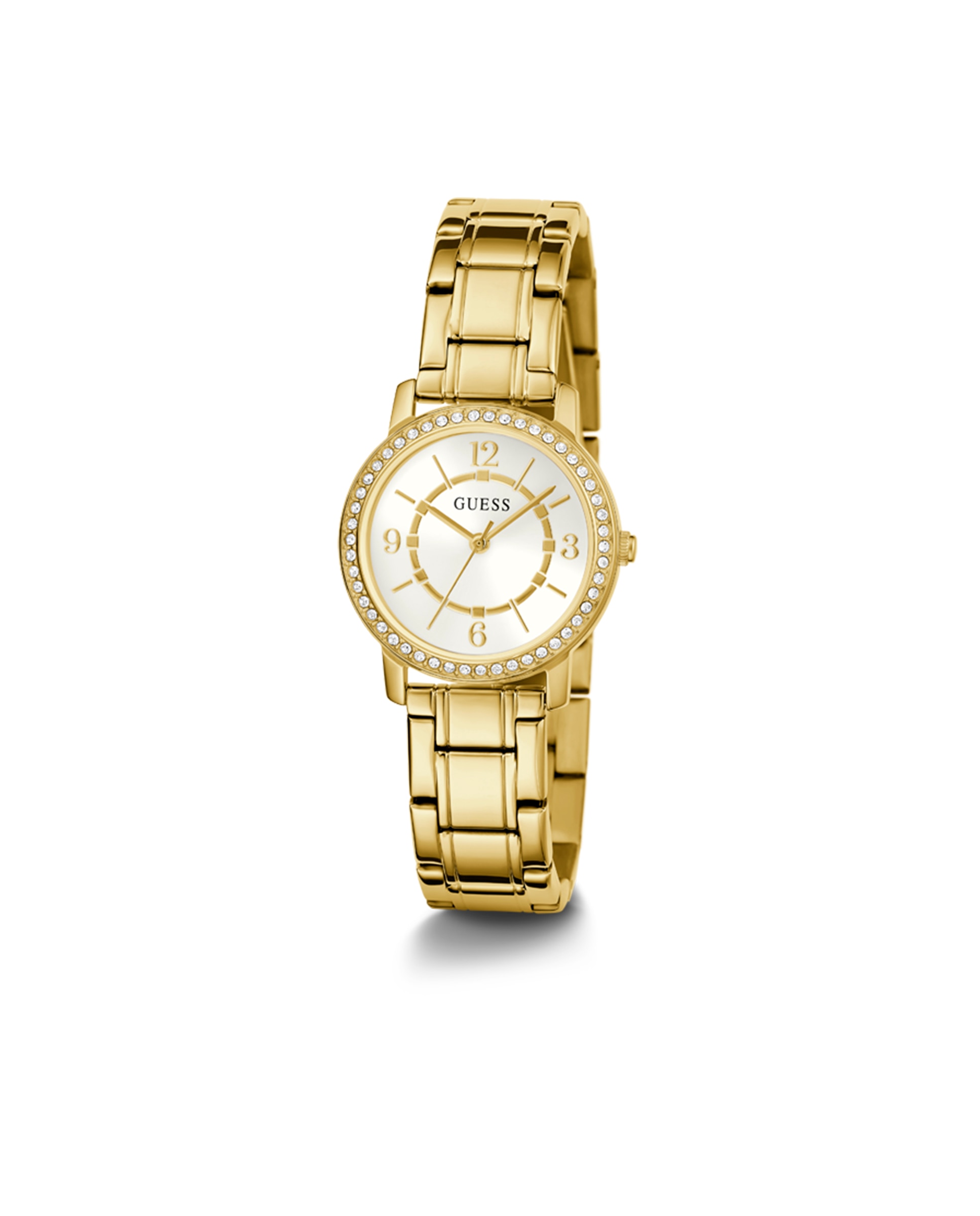 Relógio Melody Gw0468l2 de Aço e Bracelete em Dourado Ouro-5