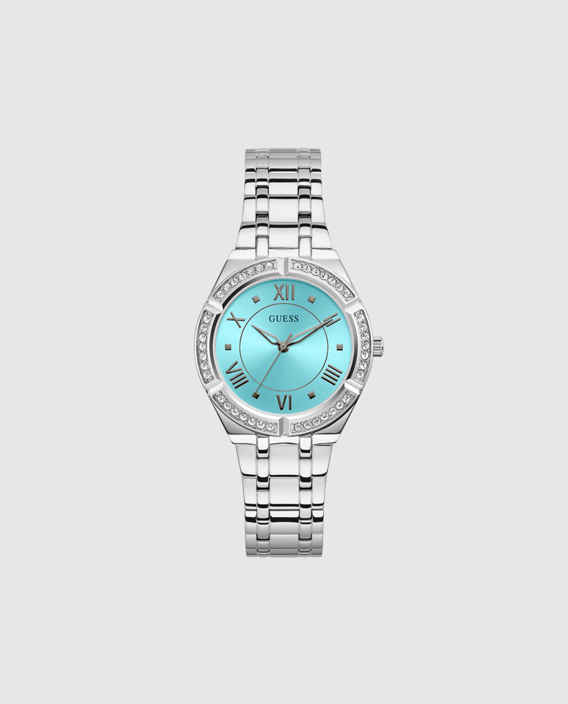 Imagem 0 de Relógio Cosmo Gw0033l7 de Aço e Bracelete Prateada