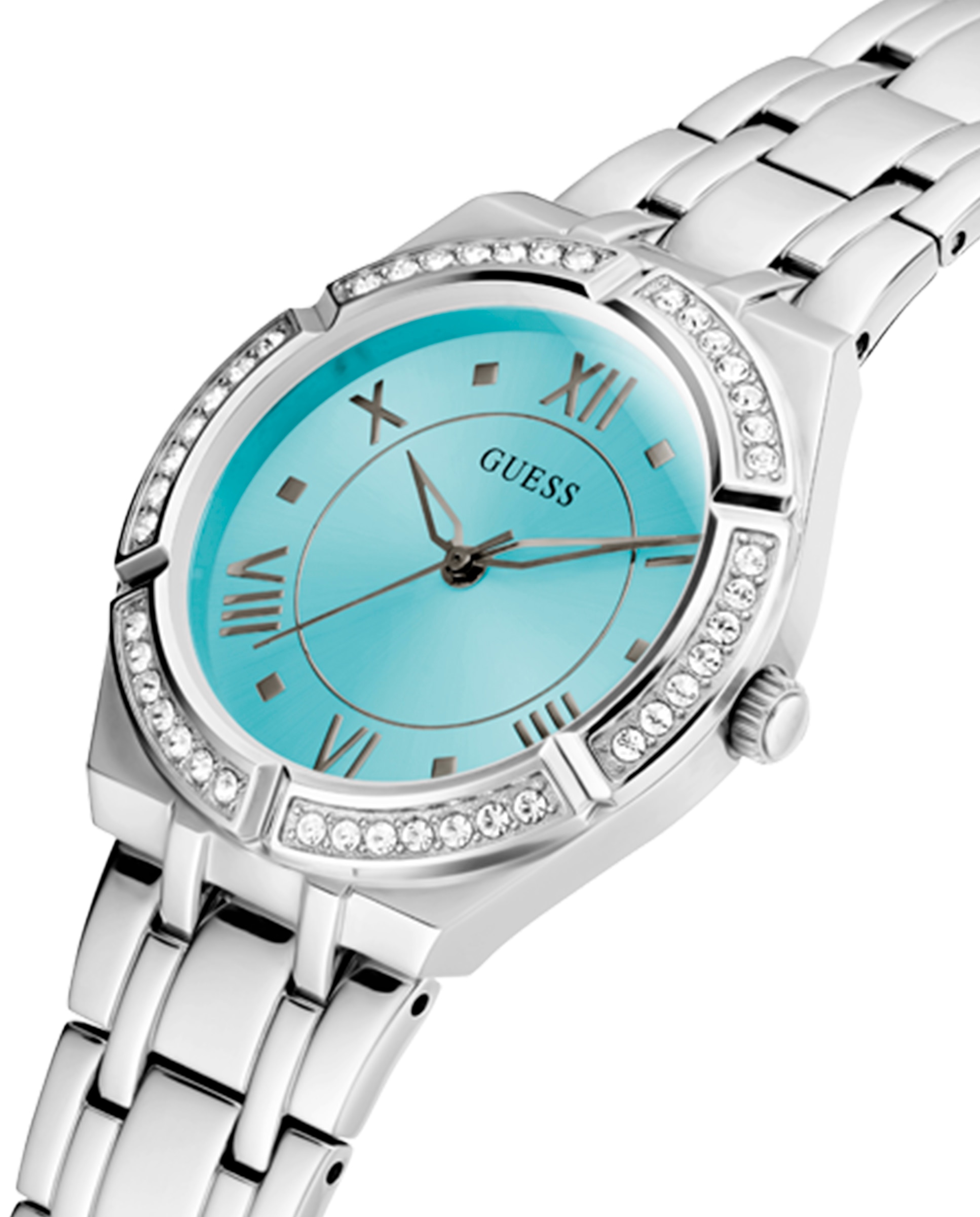 Relógio Cosmo Gw0033l7 de Aço e Bracelete Prateada Prata-4