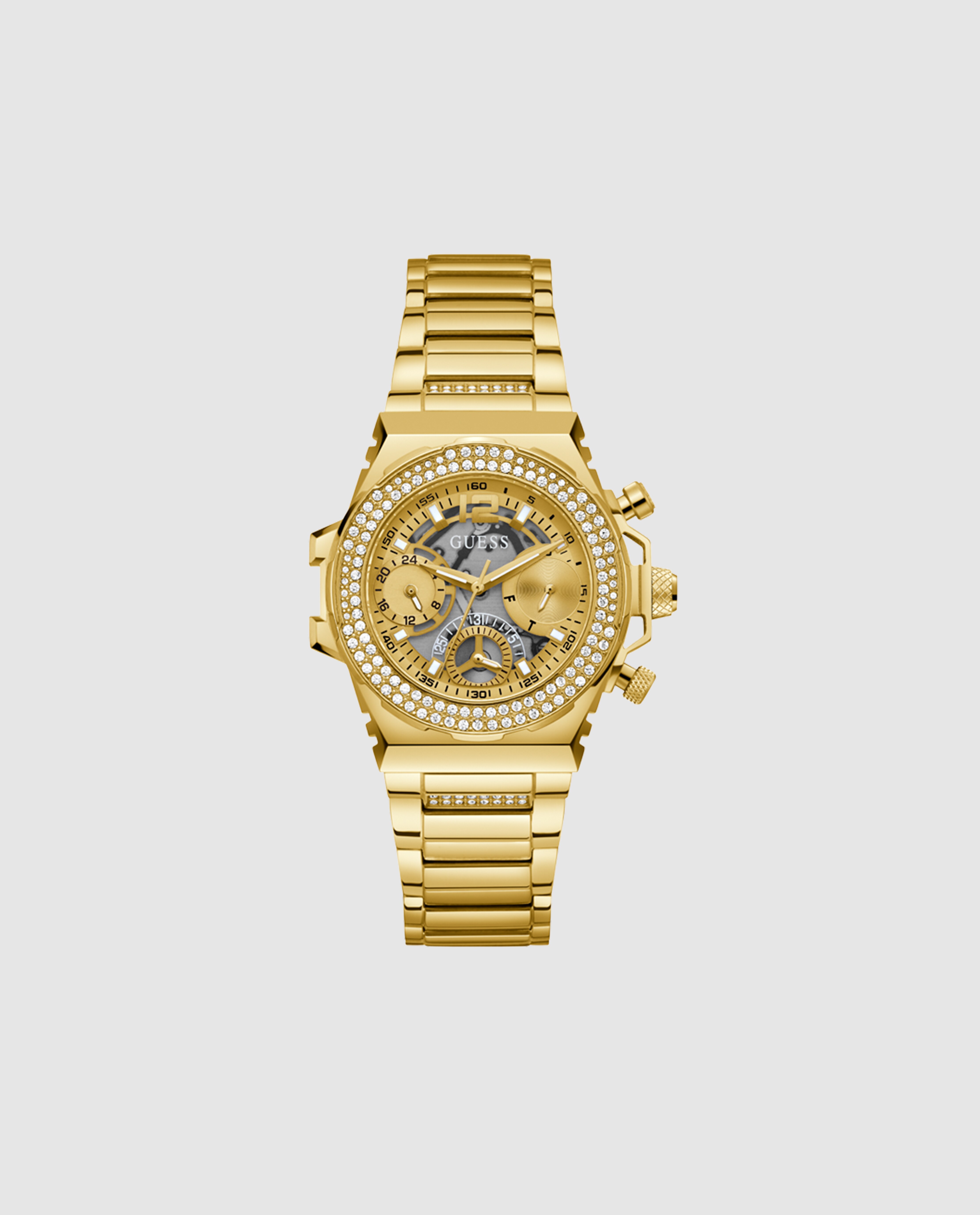 Relógio Fusion Gw0552l2 de Aço e Bracelete Dourada Ouro-1