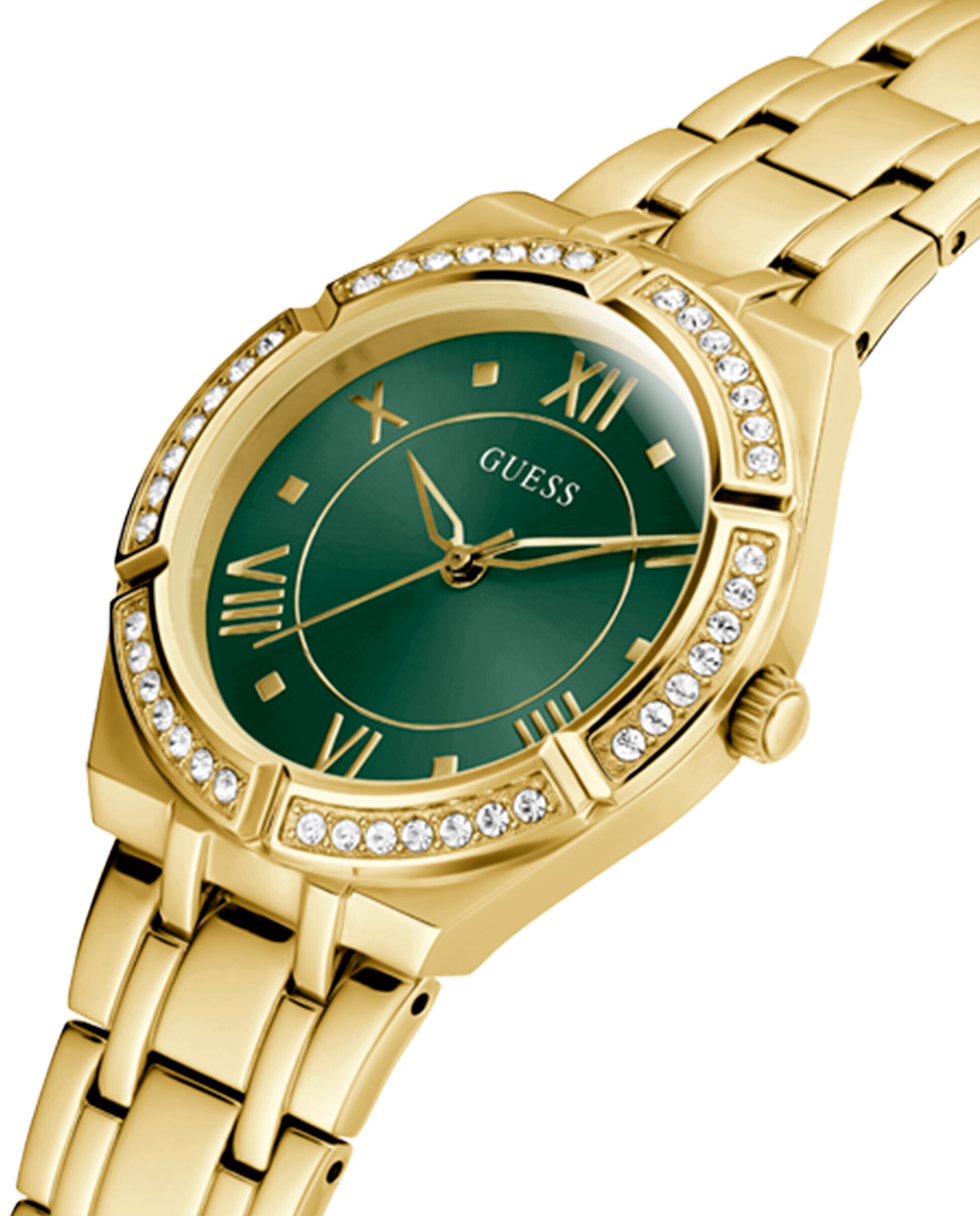 Relógio Cosmo Gw0033l8 de Aço e Bracelete Dourada Ouro-4