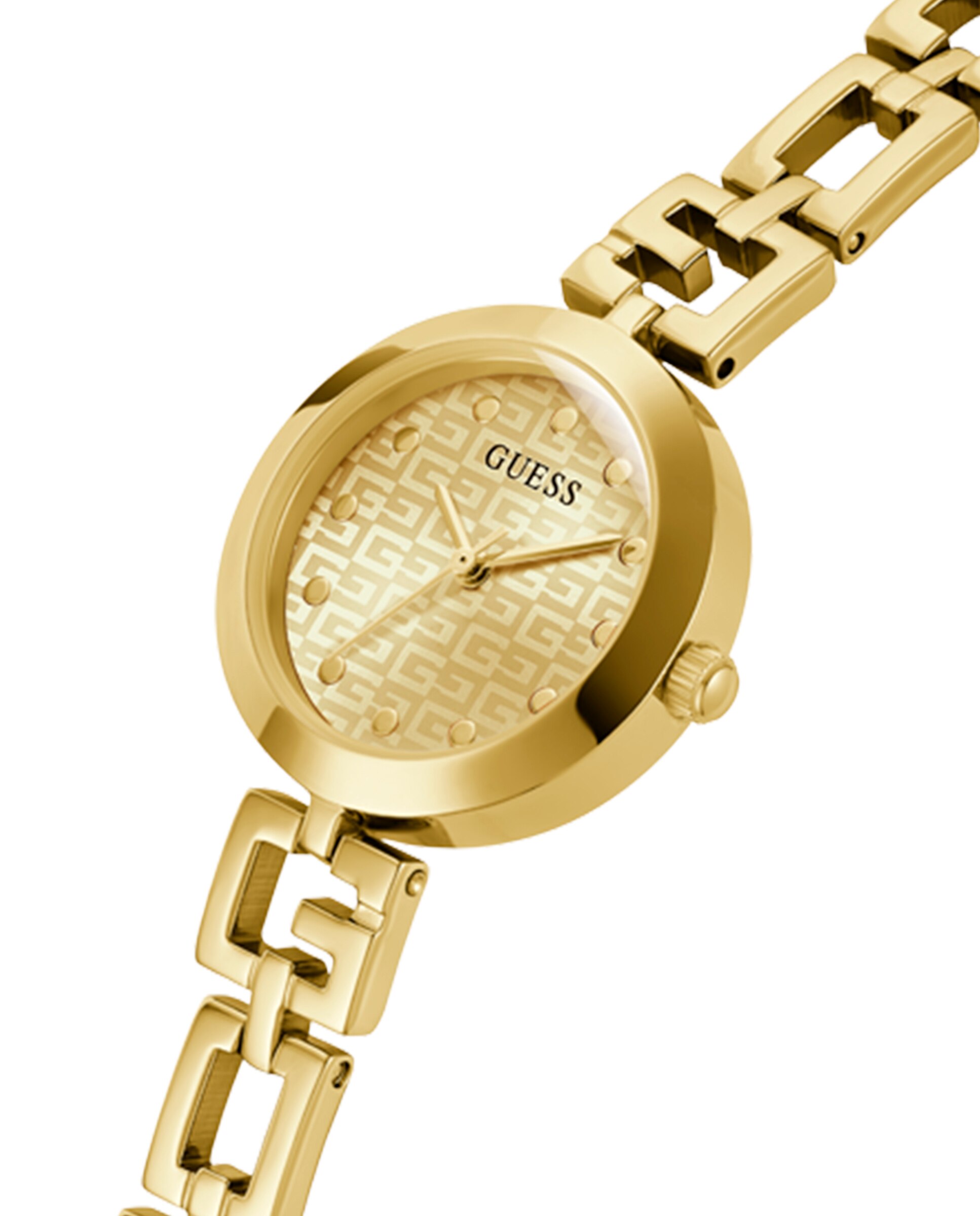 Relógio Lady G Gw0549l2 de Aço e Bracelete Dourada Ouro-4