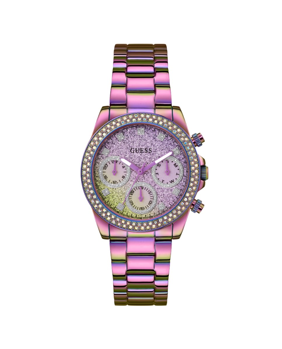 Relógio Sol Gw0483l5 de Aço e Bracelete Iridescente Roxo-1