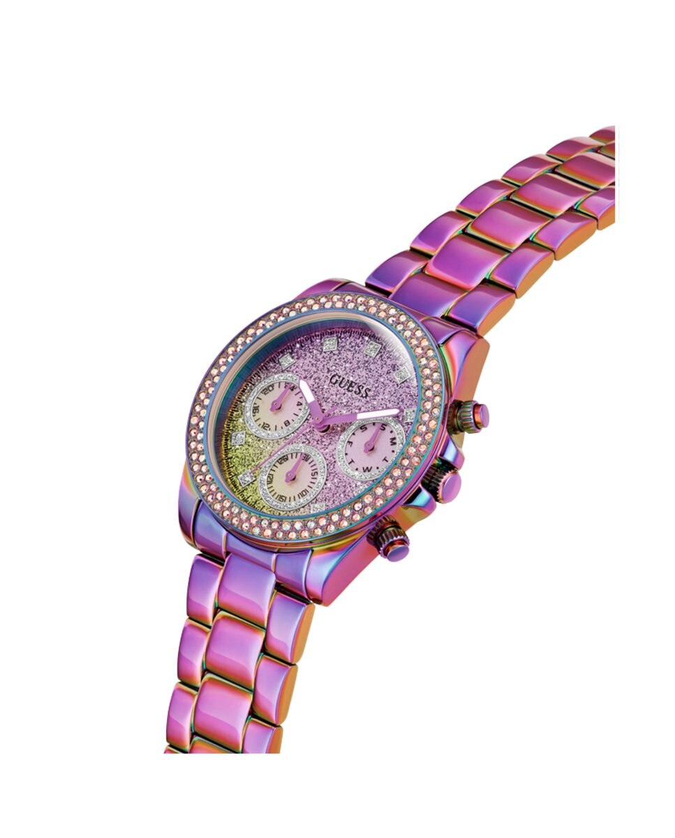 Relógio Sol Gw0483l5 de Aço e Bracelete Iridescente Roxo-4