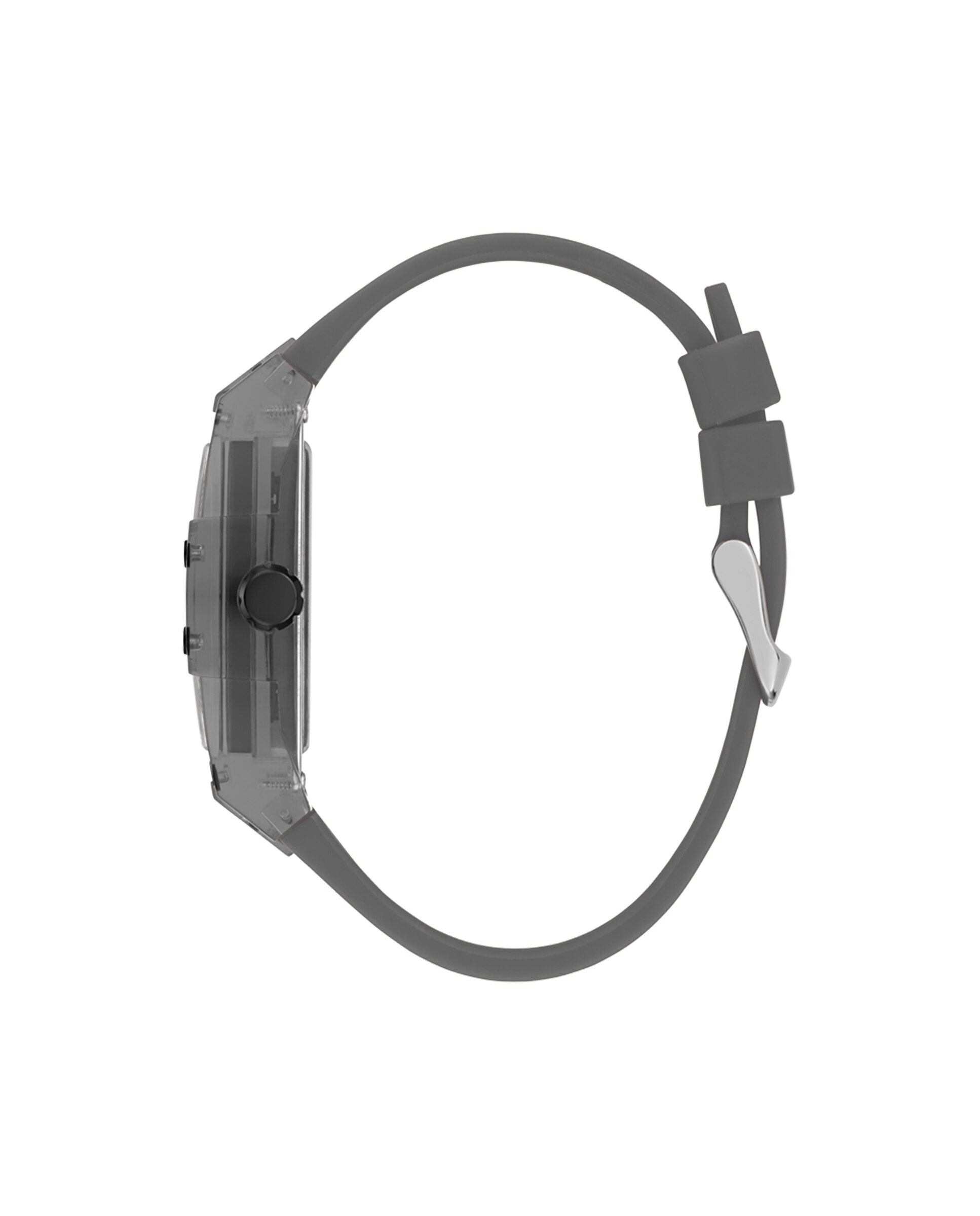 Relógio Phoenix Gw0203g9 de Silicone e Bracelete Transparente Cinzento-2