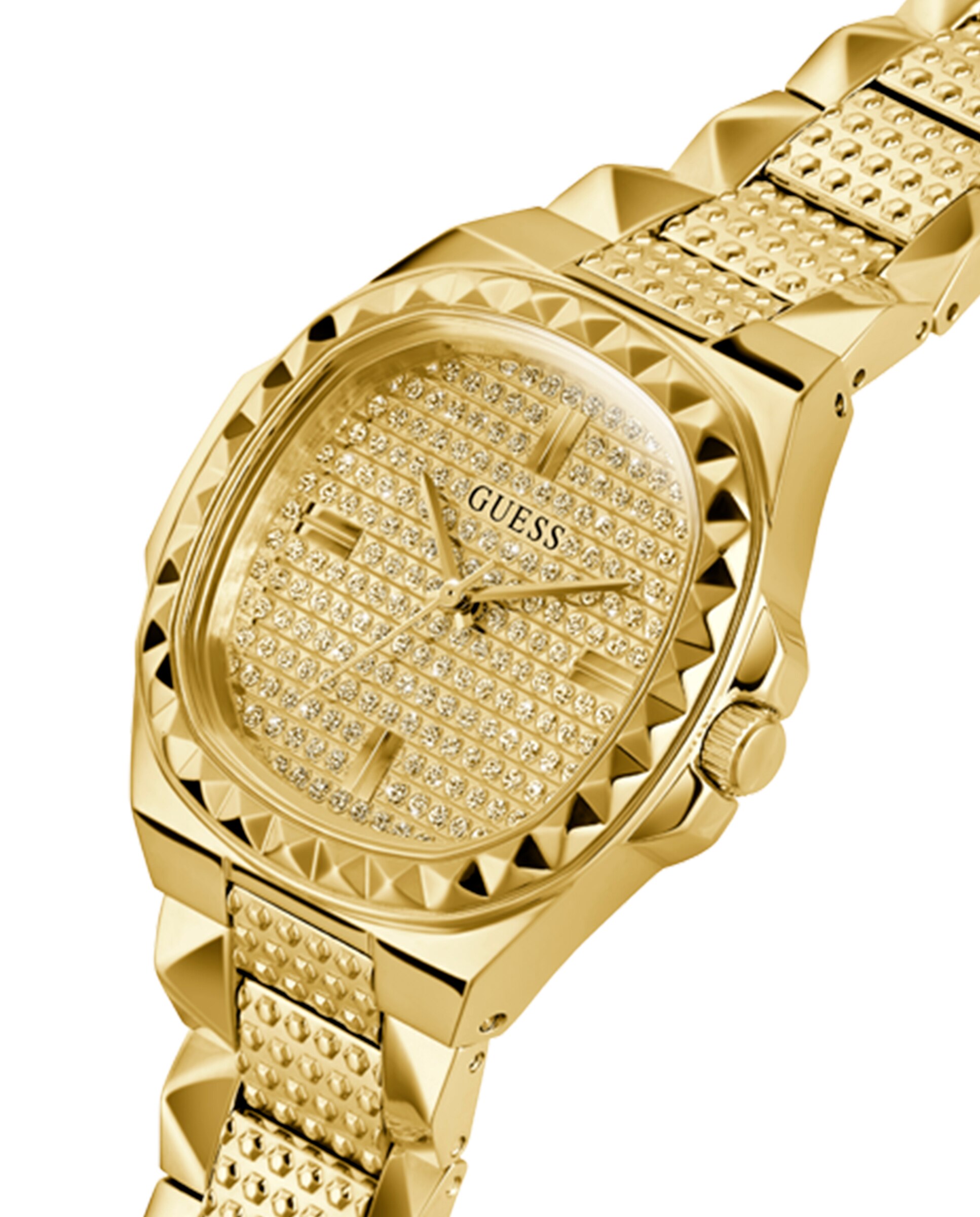 Relógio de Mulher Rebellious Gw0601l1 de Aço e Bracelete Dourada Ouro-4