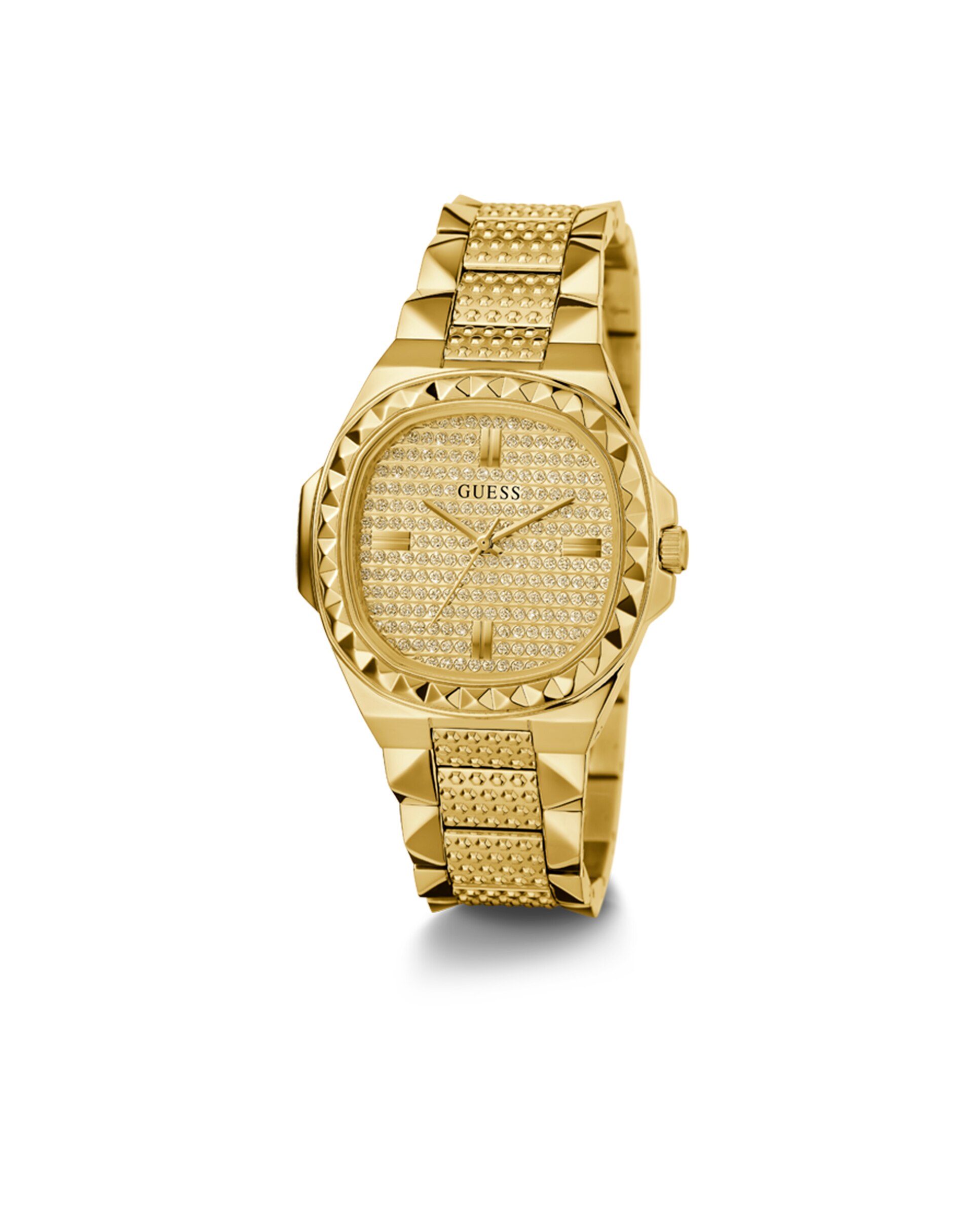 Relógio de Mulher Rebellious Gw0601l1 de Aço e Bracelete Dourada Ouro-5