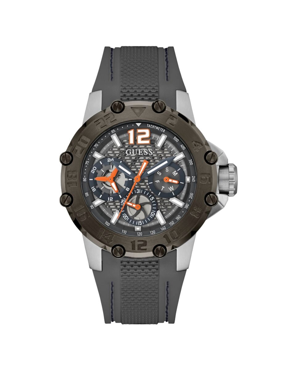 Relógio Contender Gw0640g1 de Silicone com Pulseira Cinzenta Cinzento-1
