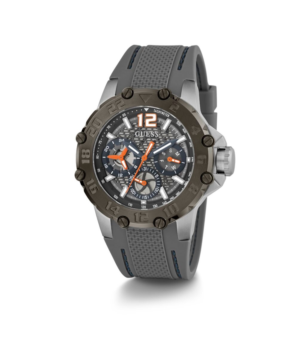 Relógio Contender Gw0640g1 de Silicone com Pulseira Cinzenta Cinzento-5