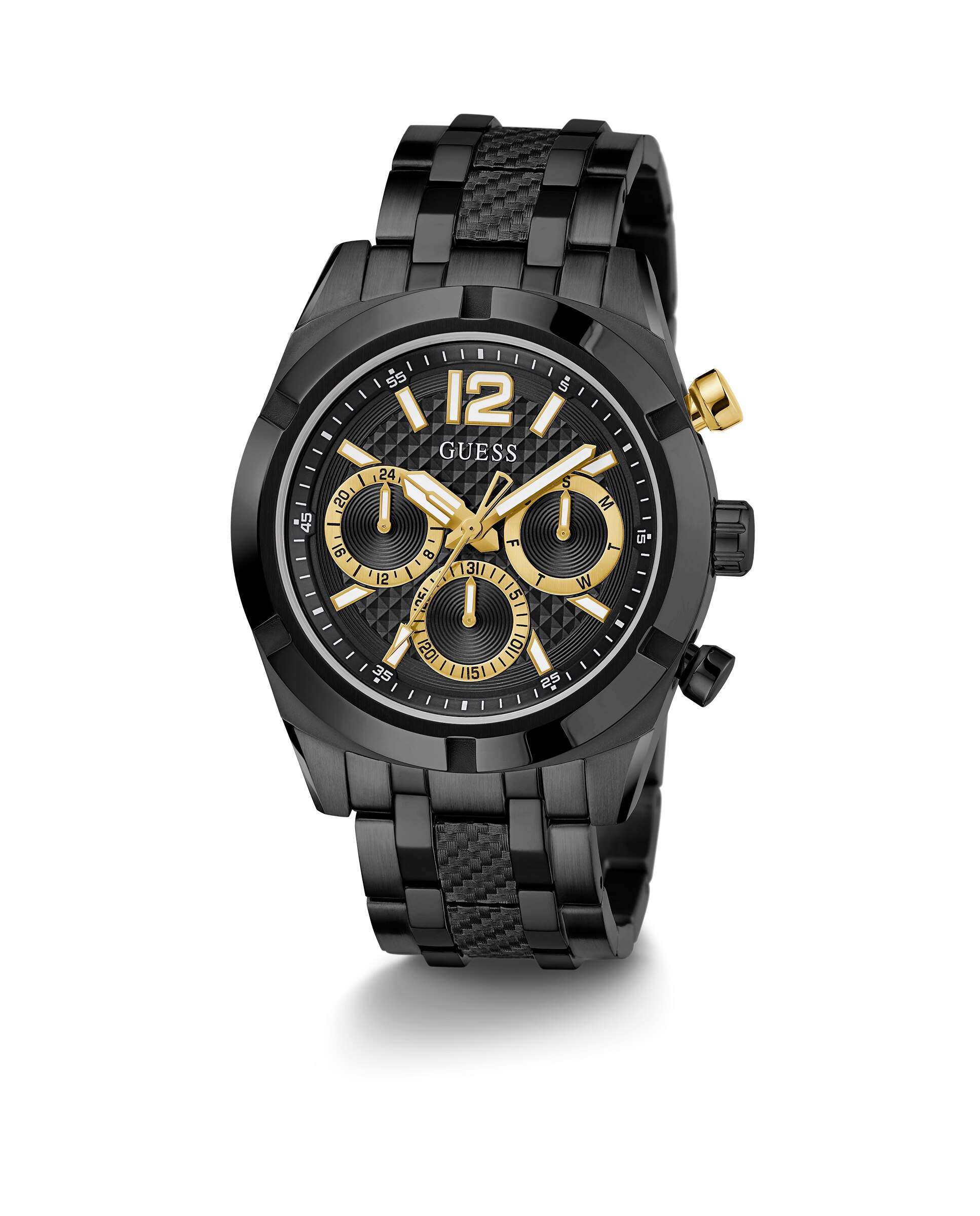 Relógio Resistance Gw0714g4 de Aço e Bracelete em Preto Preto-5