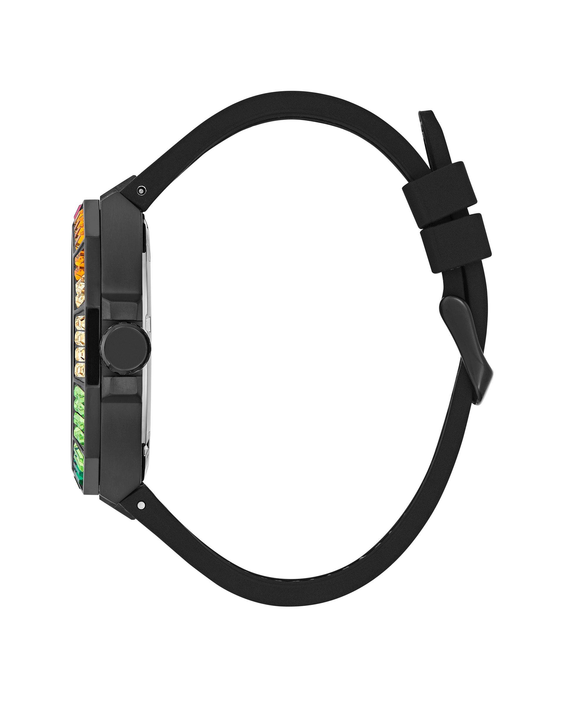 Relógio Energy Gw0701g1 de Silicone e Correia em Preto Preto-2