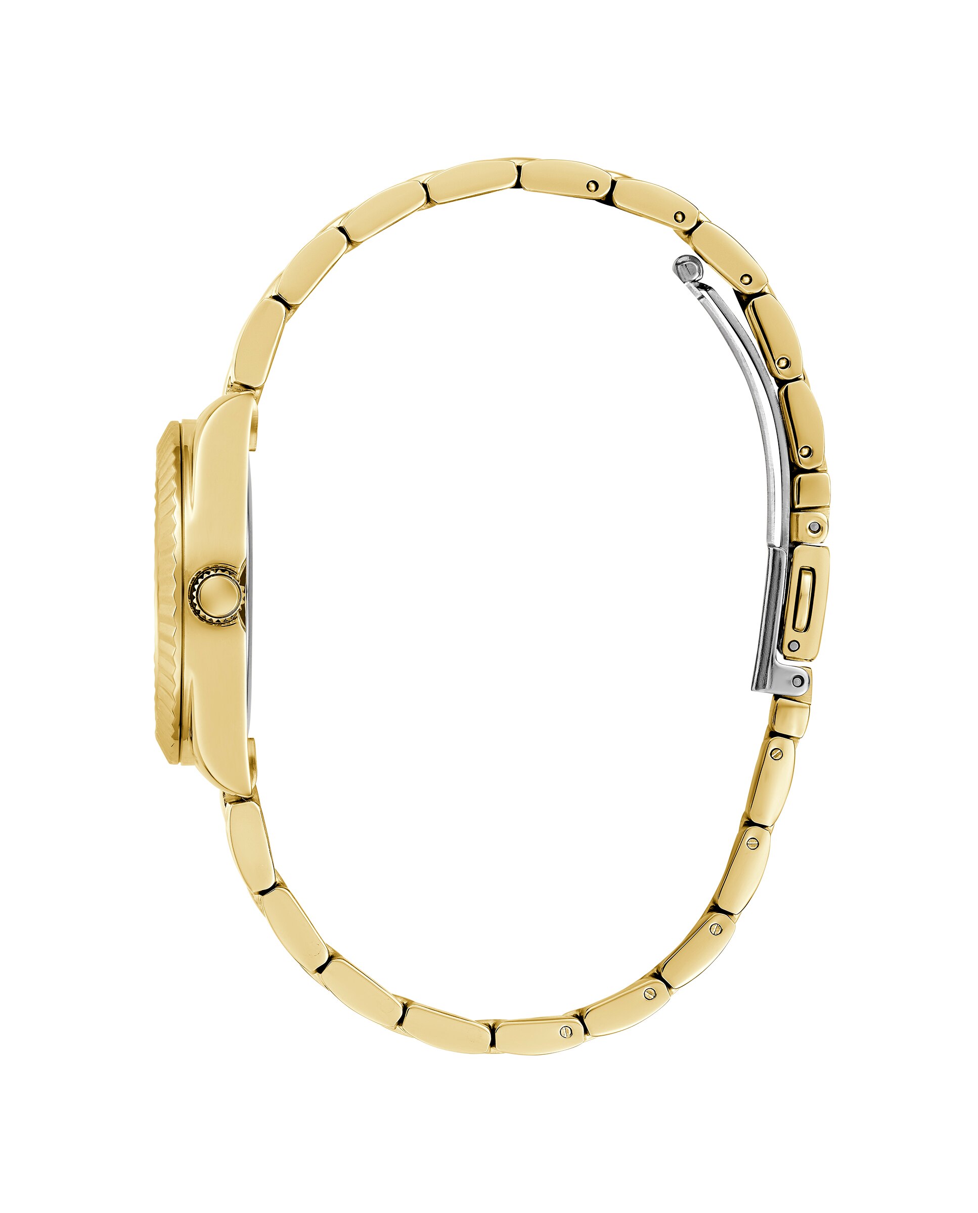 Relógio Mini Luna Gw0687l2 de Aço e Bracelete Dourada Ouro-2