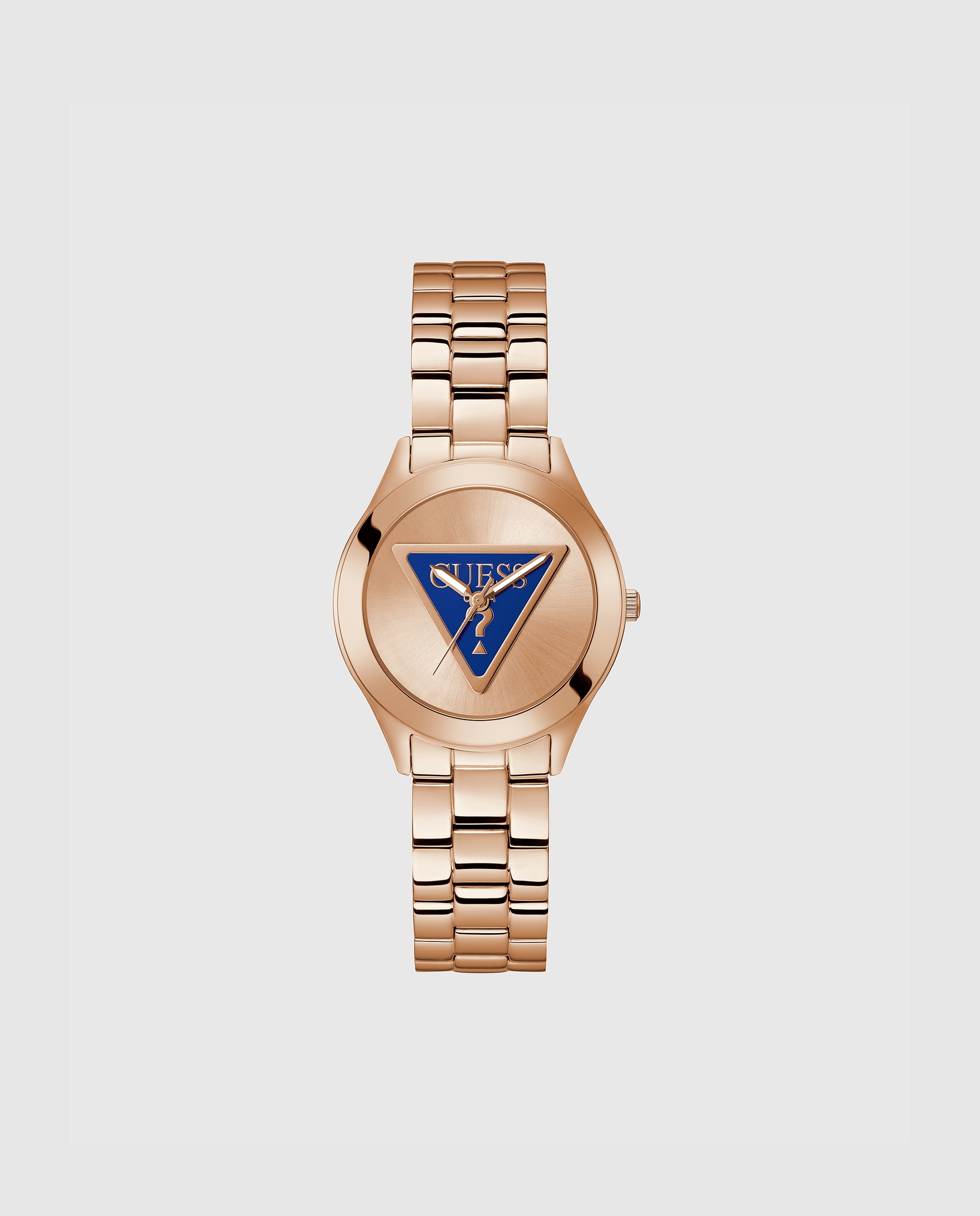 Relógio Tri Plaque Gw0675l3 de Aço e Bracelete em Ouro Rosa Ouro-1